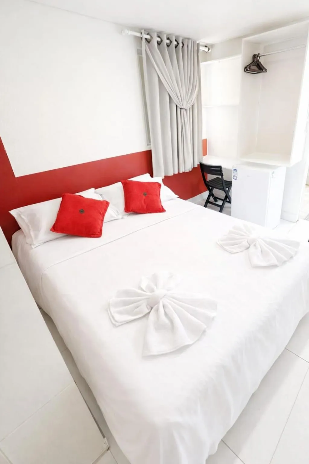 Bed in CASA HOTEL PIRACICABA