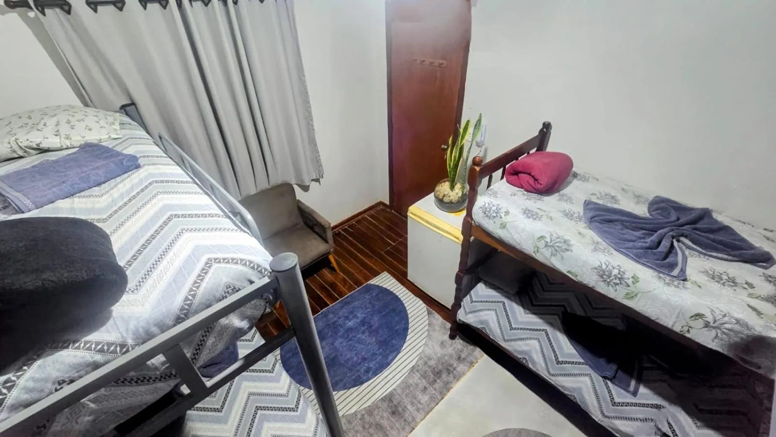 Bed in CASA HOTEL PIRACICABA