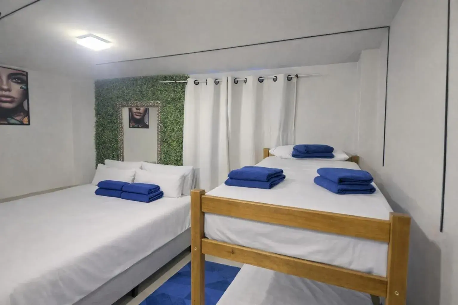 Quadruple Room with Private Bathroom in CASA HOTEL PIRACICABA Quadruple Room with Private Bathroom in CASA HOTEL PIRACICABA