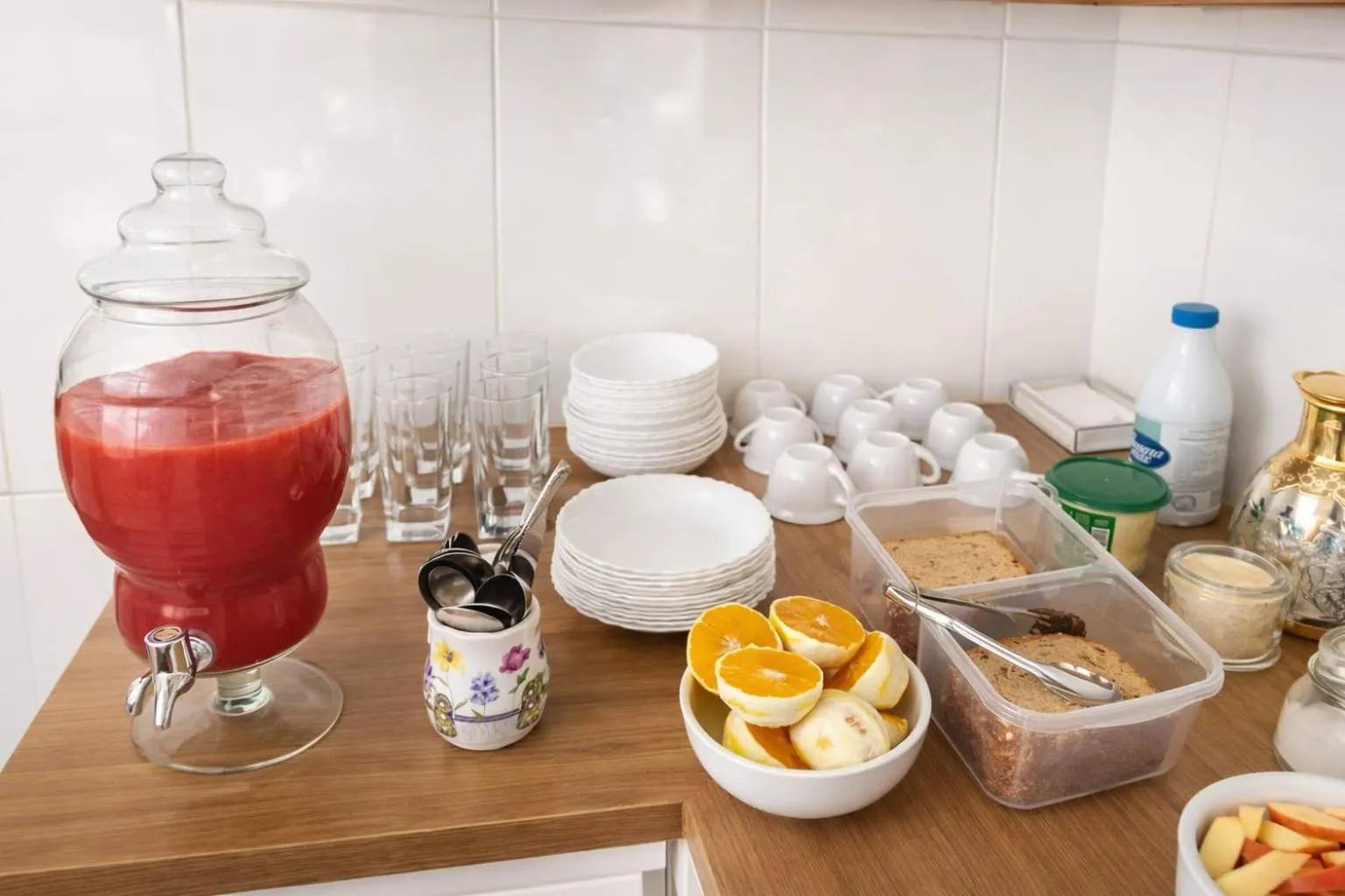 Food and drinks in CASA HOTEL PIRACICABA