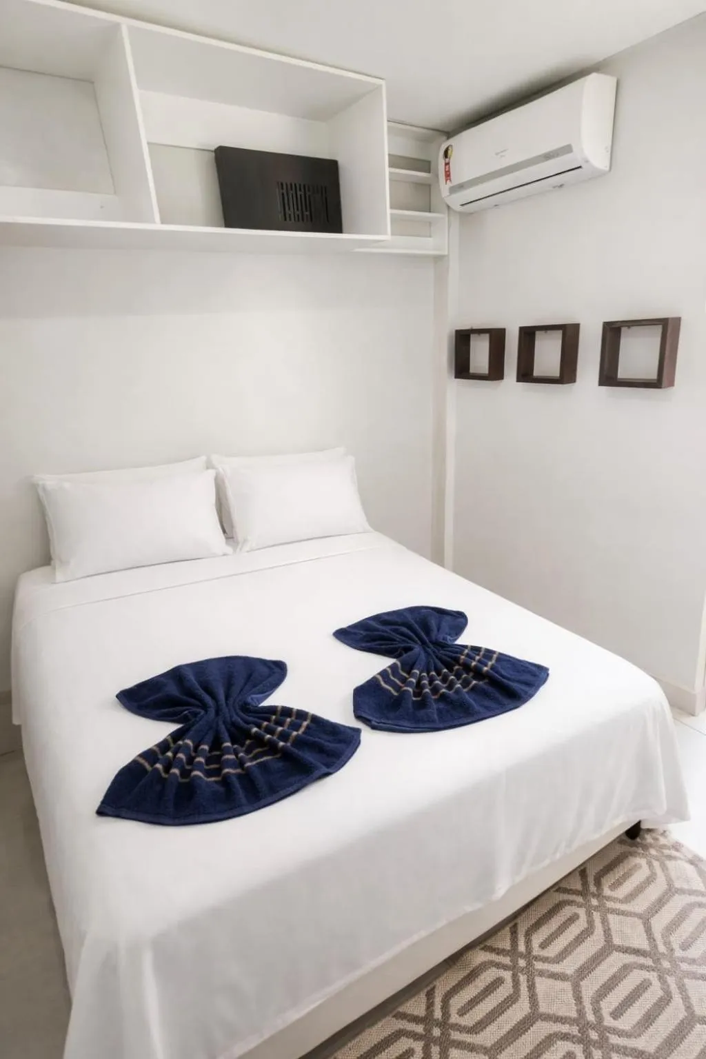 Bed in CASA HOTEL PIRACICABA