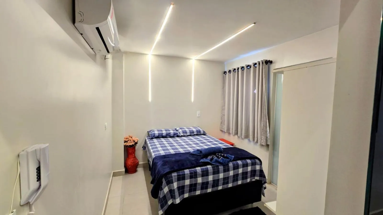 Bed in CASA HOTEL PIRACICABA