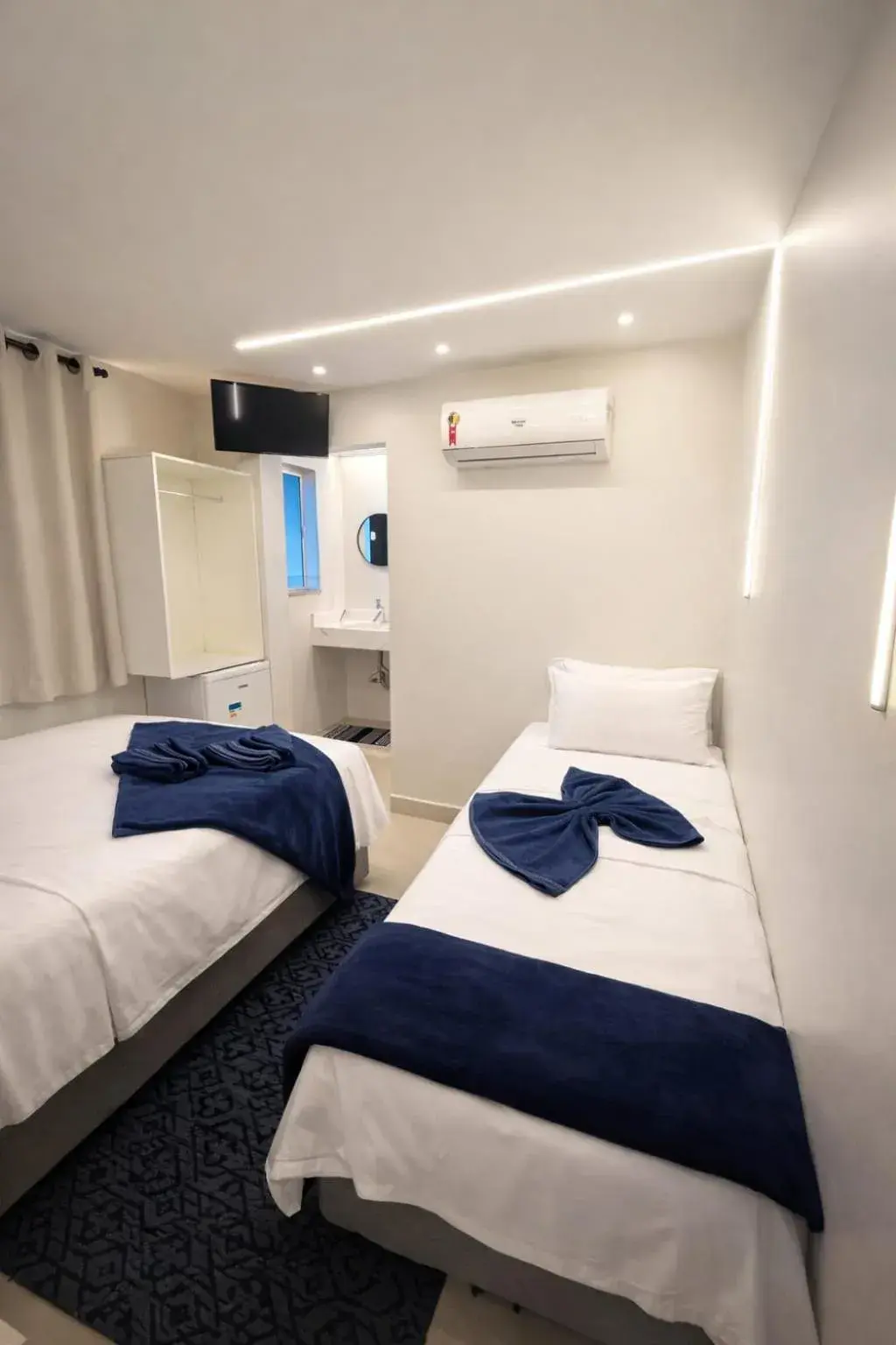 Economy Triple Room - single occupancy in CASA HOTEL PIRACICABA Economy Triple Room - single occupancy in CASA HOTEL PIRACICABA