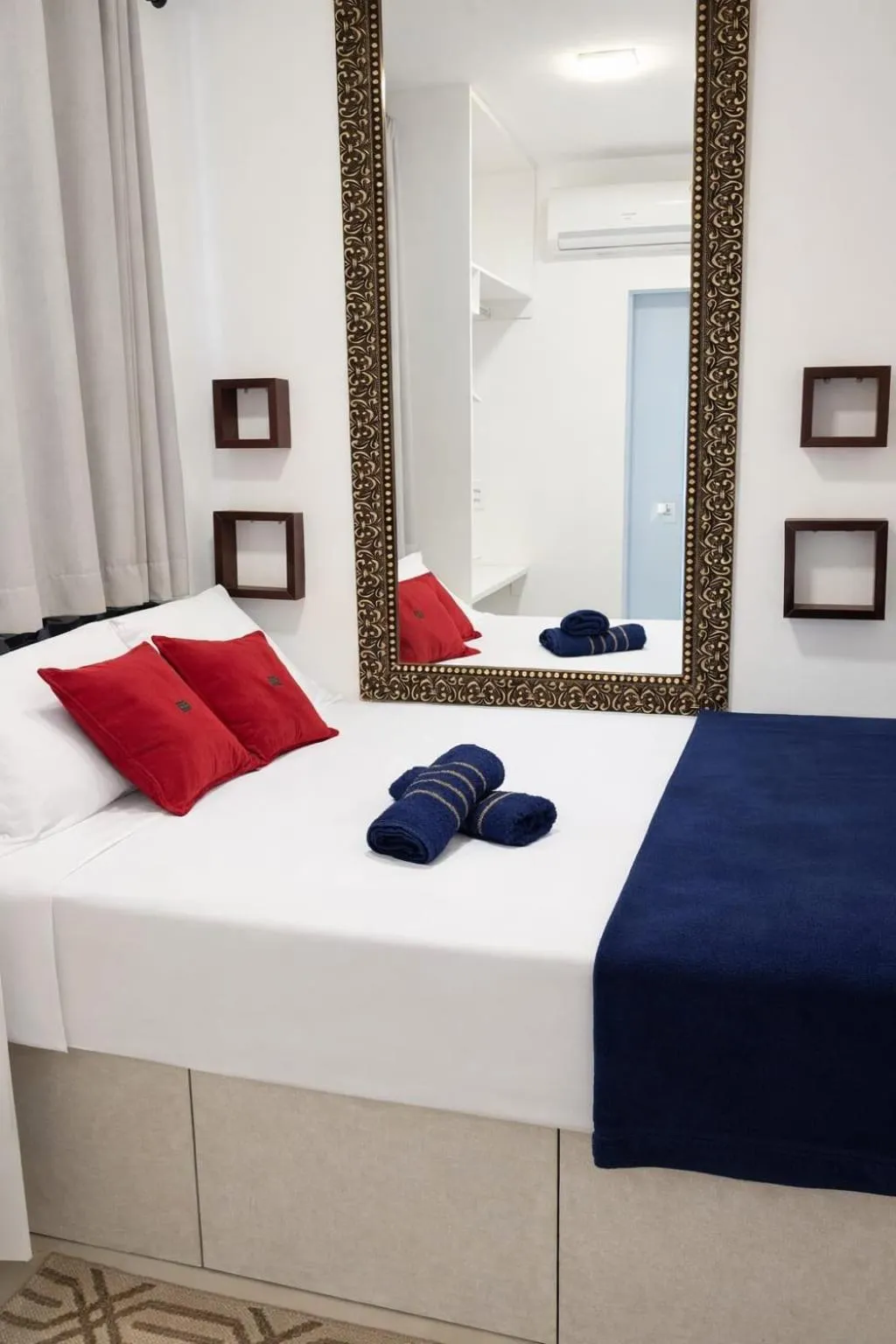 Bed in CASA HOTEL PIRACICABA