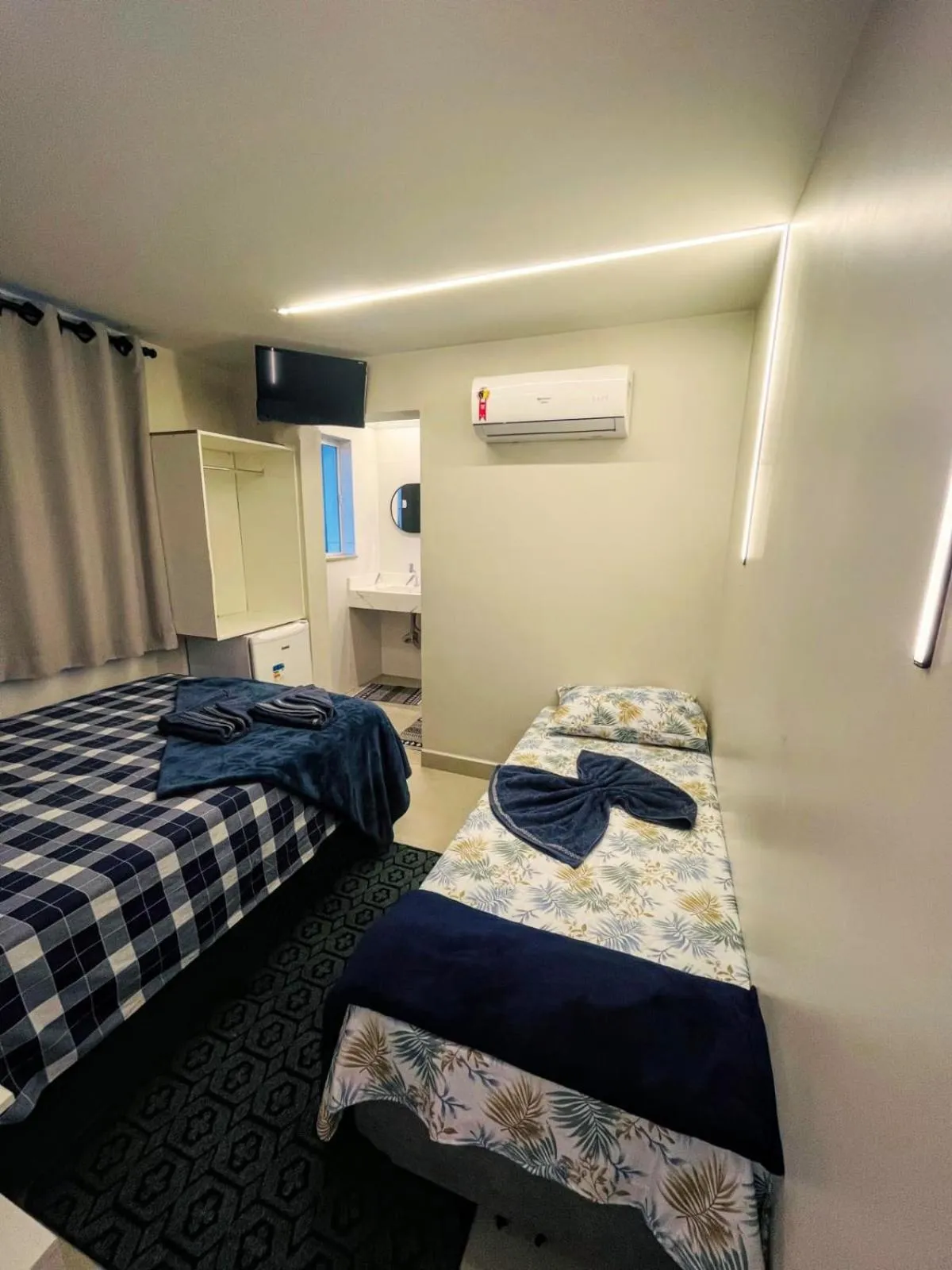 Bed in CASA HOTEL PIRACICABA