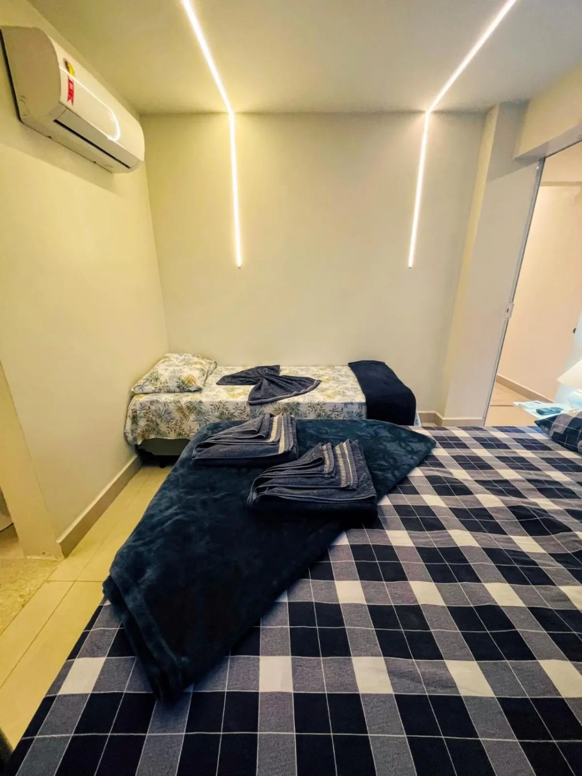 Bed in CASA HOTEL PIRACICABA