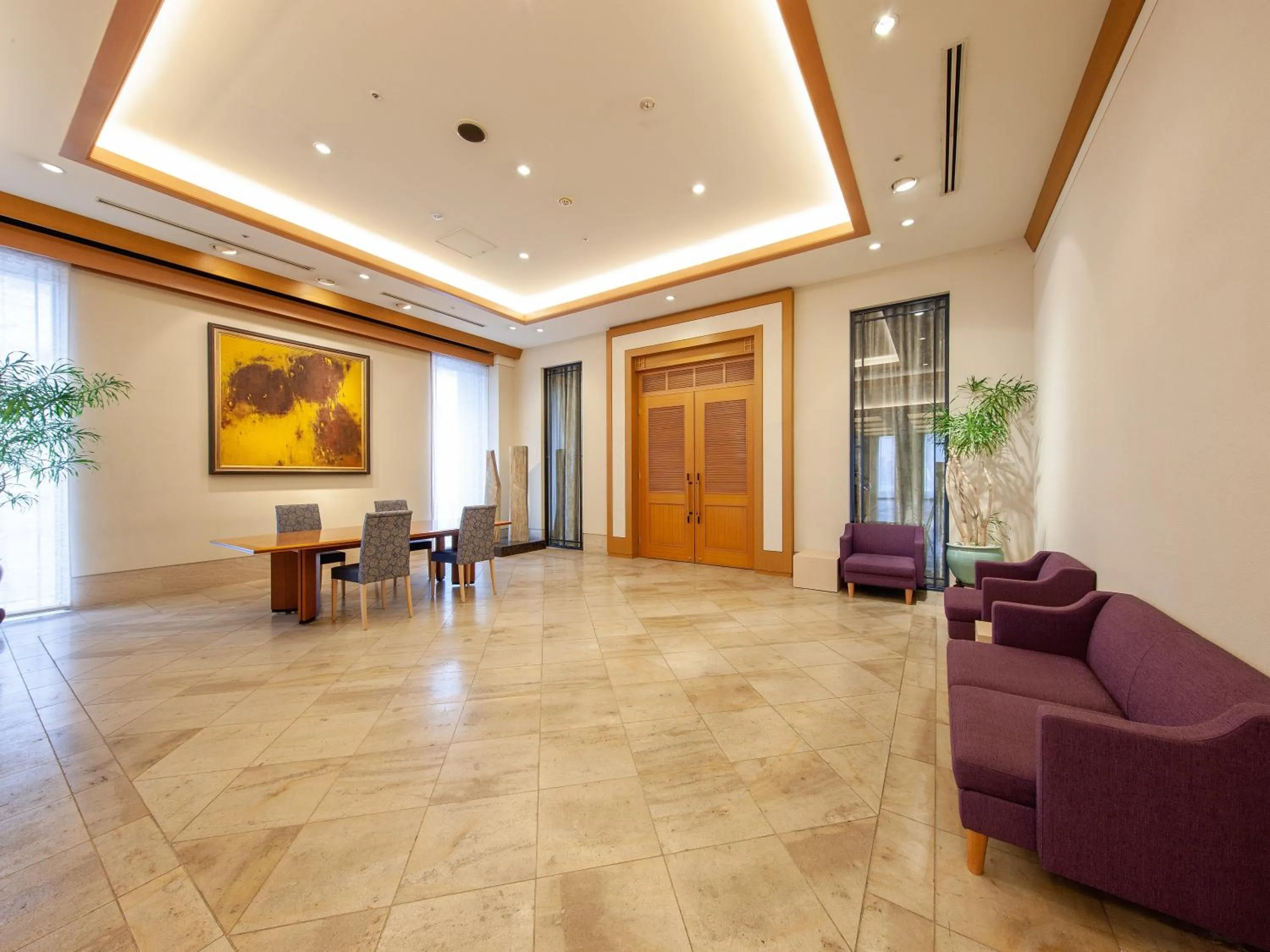 Lobby or reception in President Hotel Mito