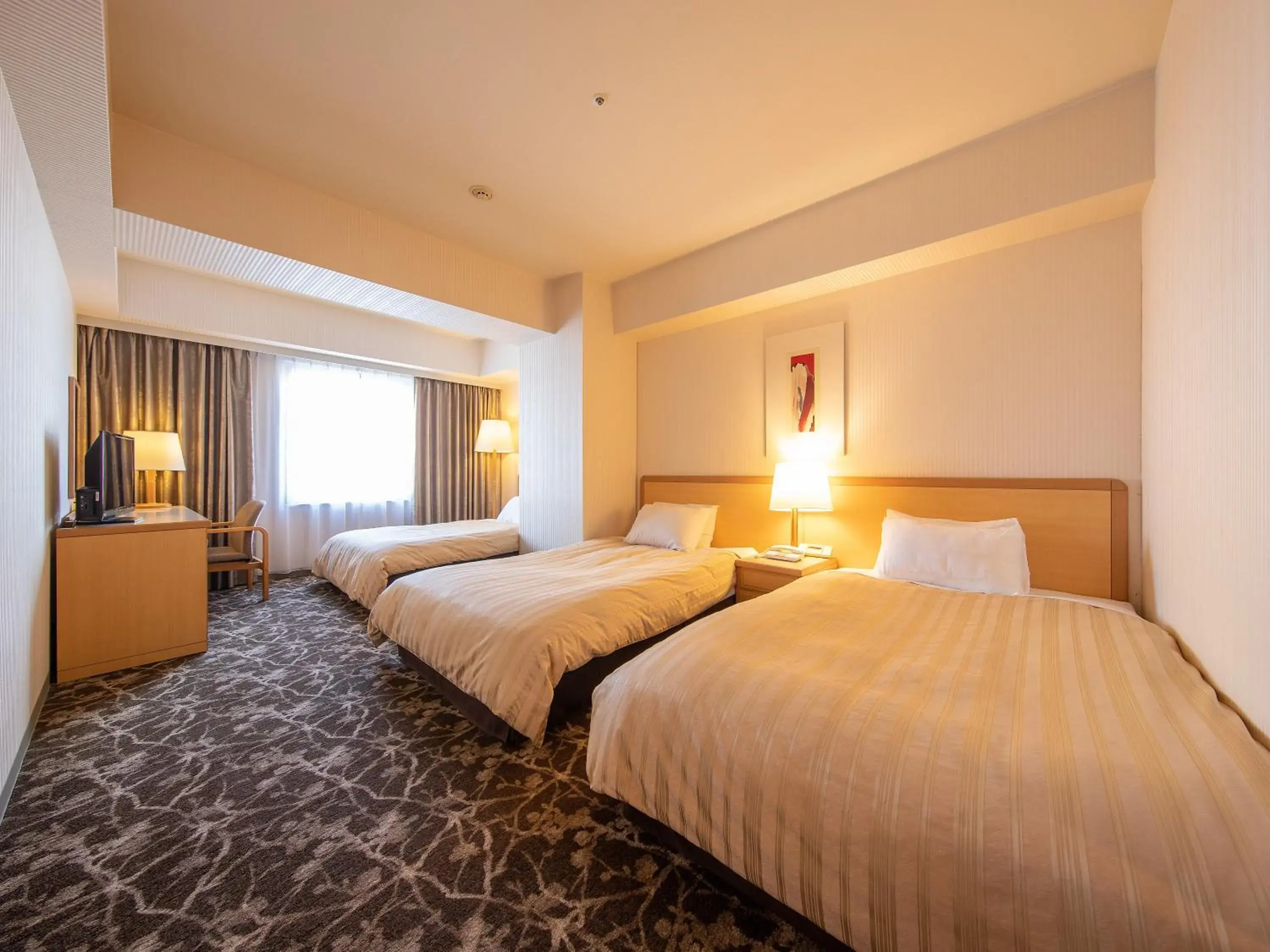 Bed in President Hotel Mito Bed in President Hotel Mito