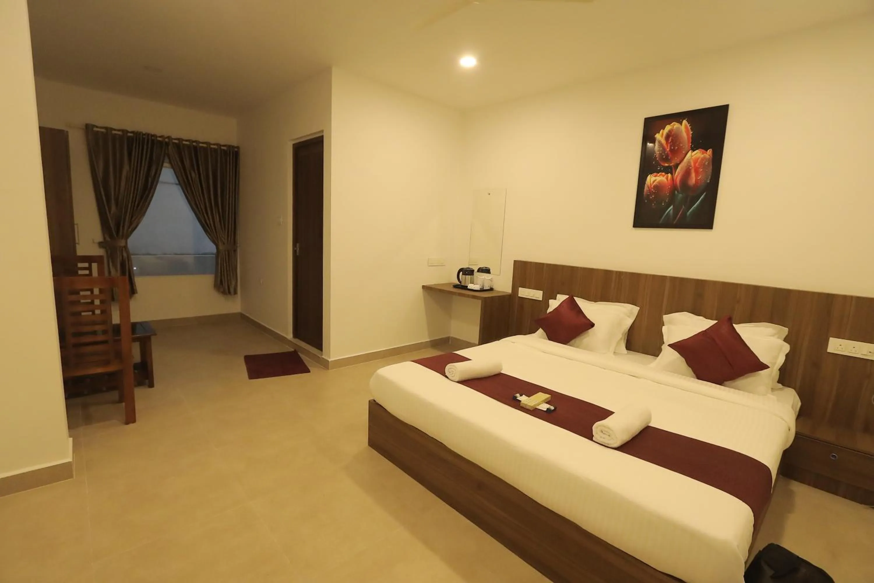 Bed in Hotel Dream Suite, Kattappana