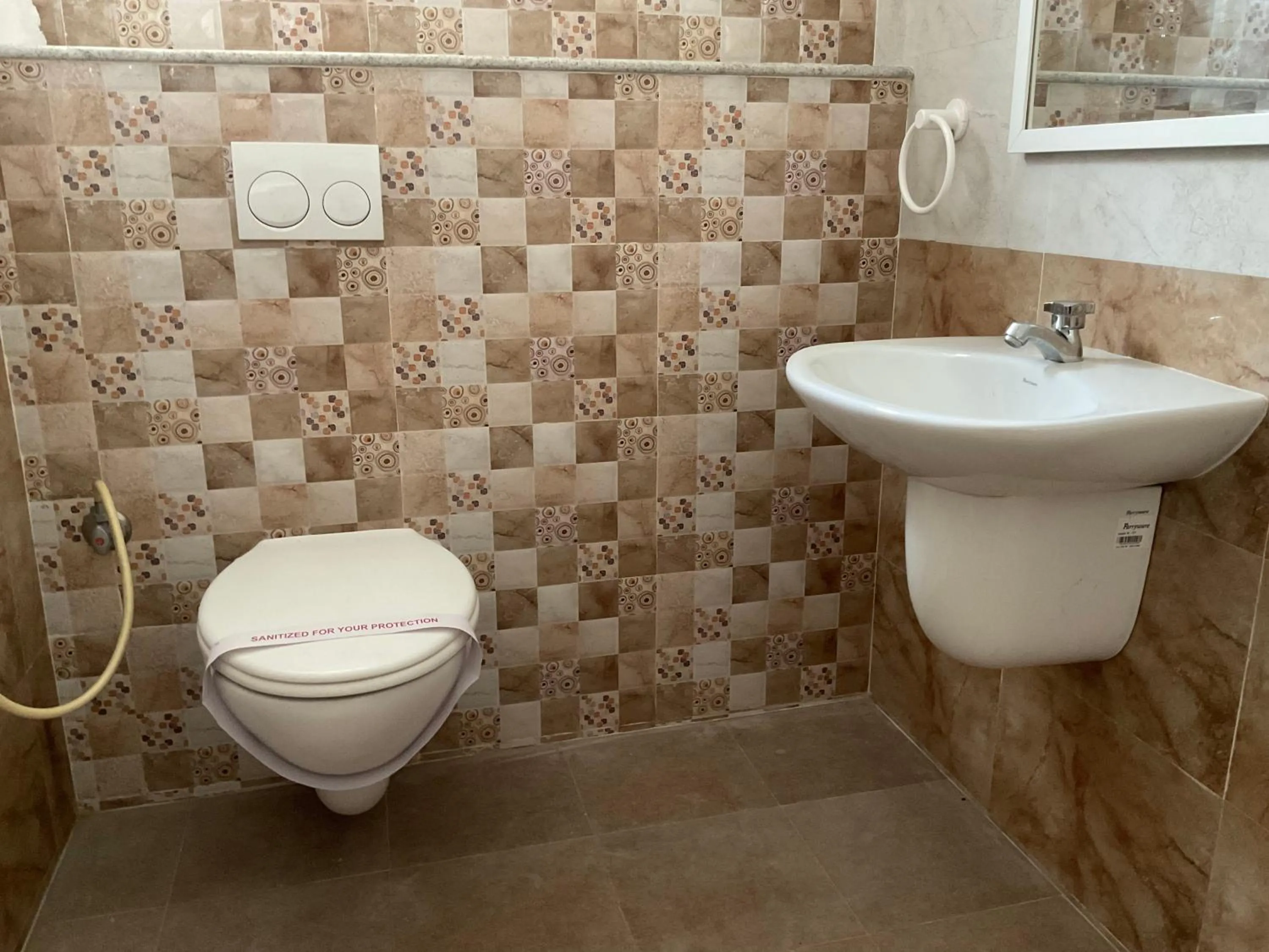 Bathroom in Shantham Service Apartments, Indumanagar, Coimbatore
