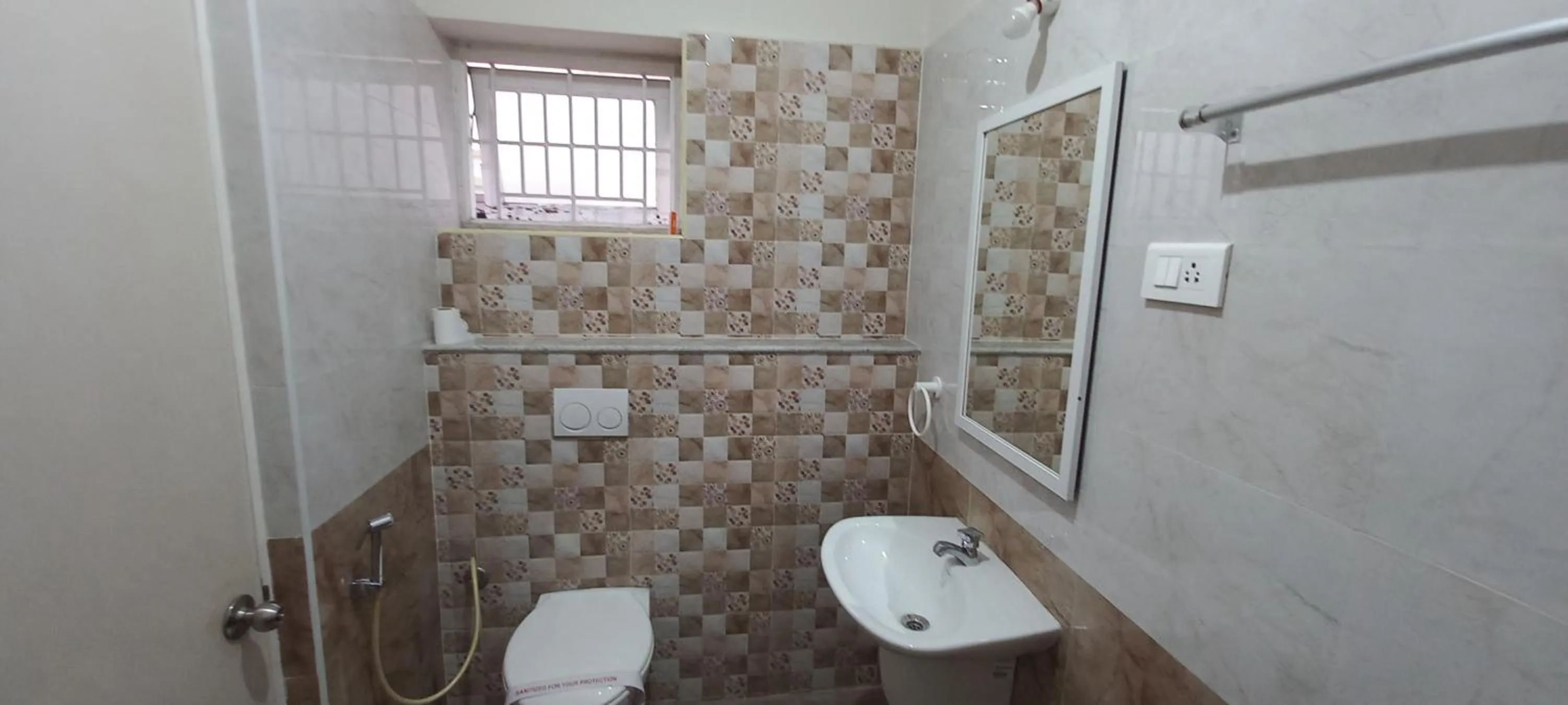 Bathroom in Shantham Service Apartments, Indumanagar, Coimbatore