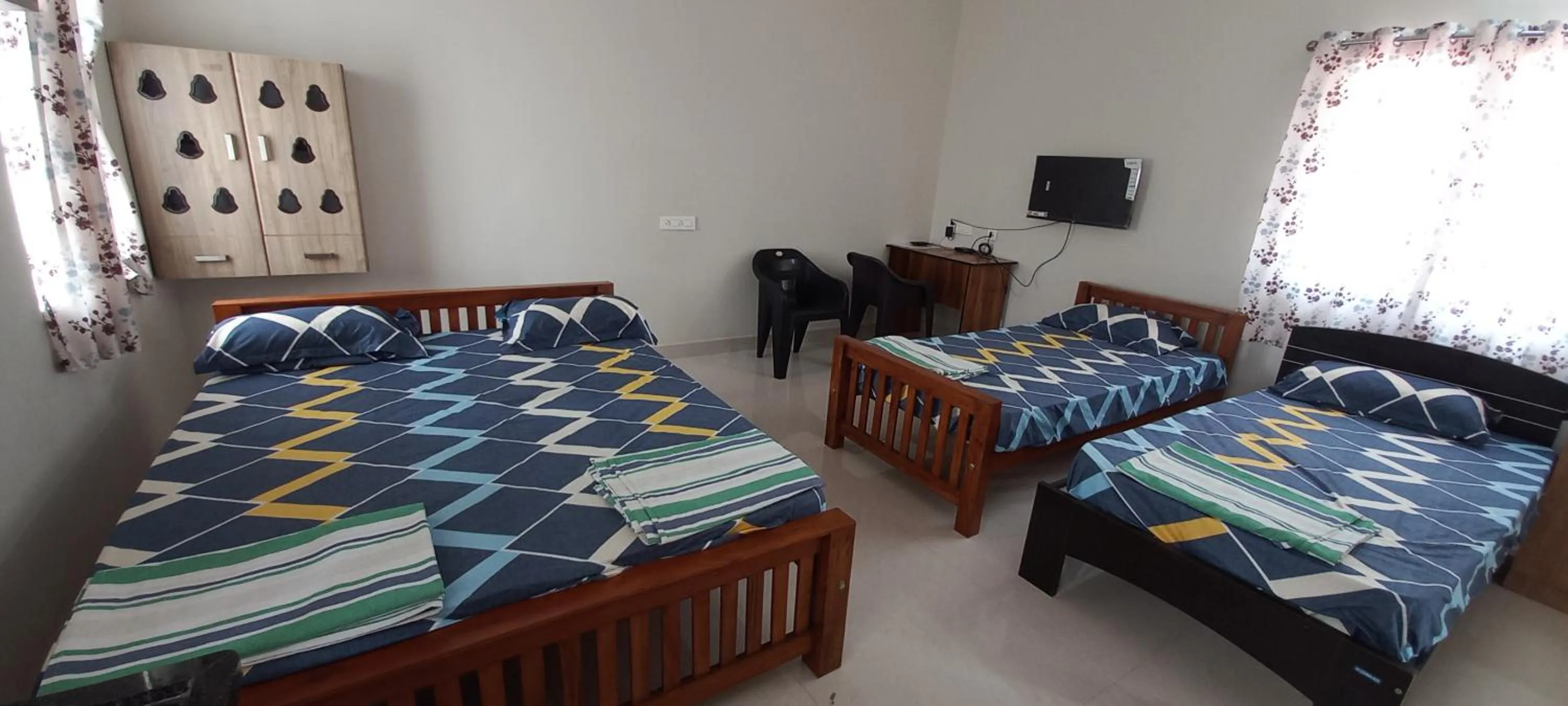 Bed in Shantham Service Apartments, Indumanagar, Coimbatore
