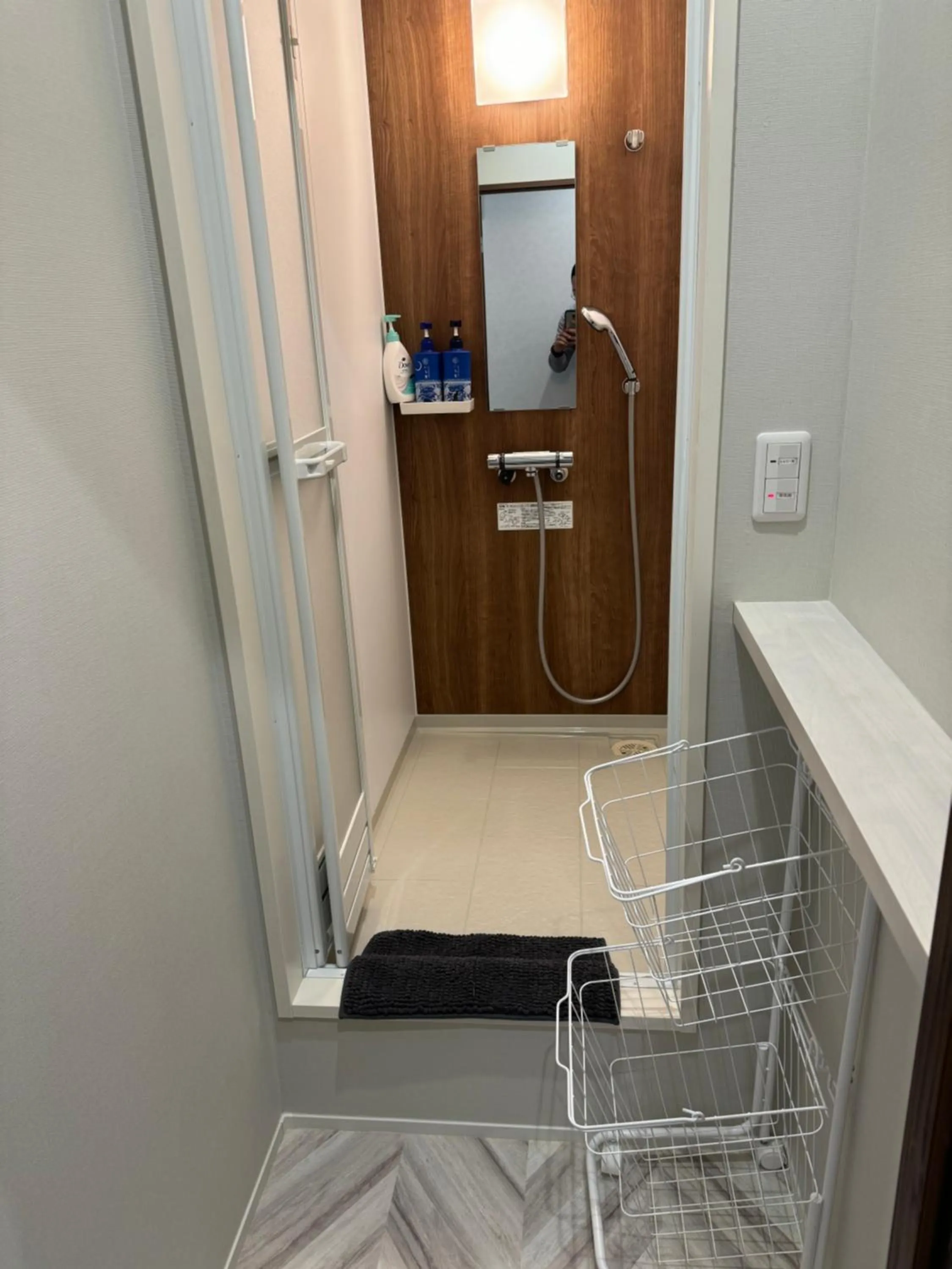 Shower in Hotel PRELE