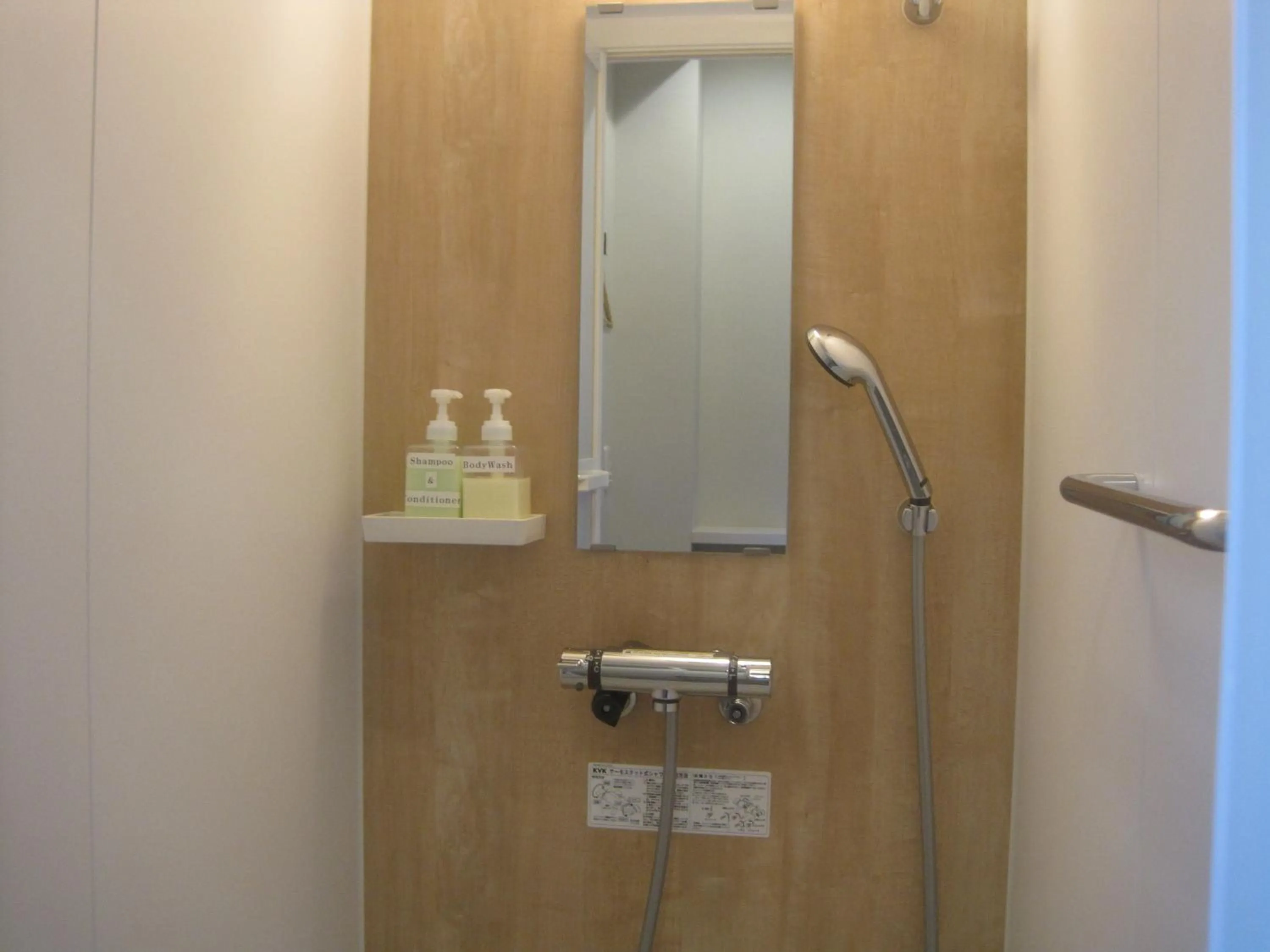 Shower in Hotel PRELE