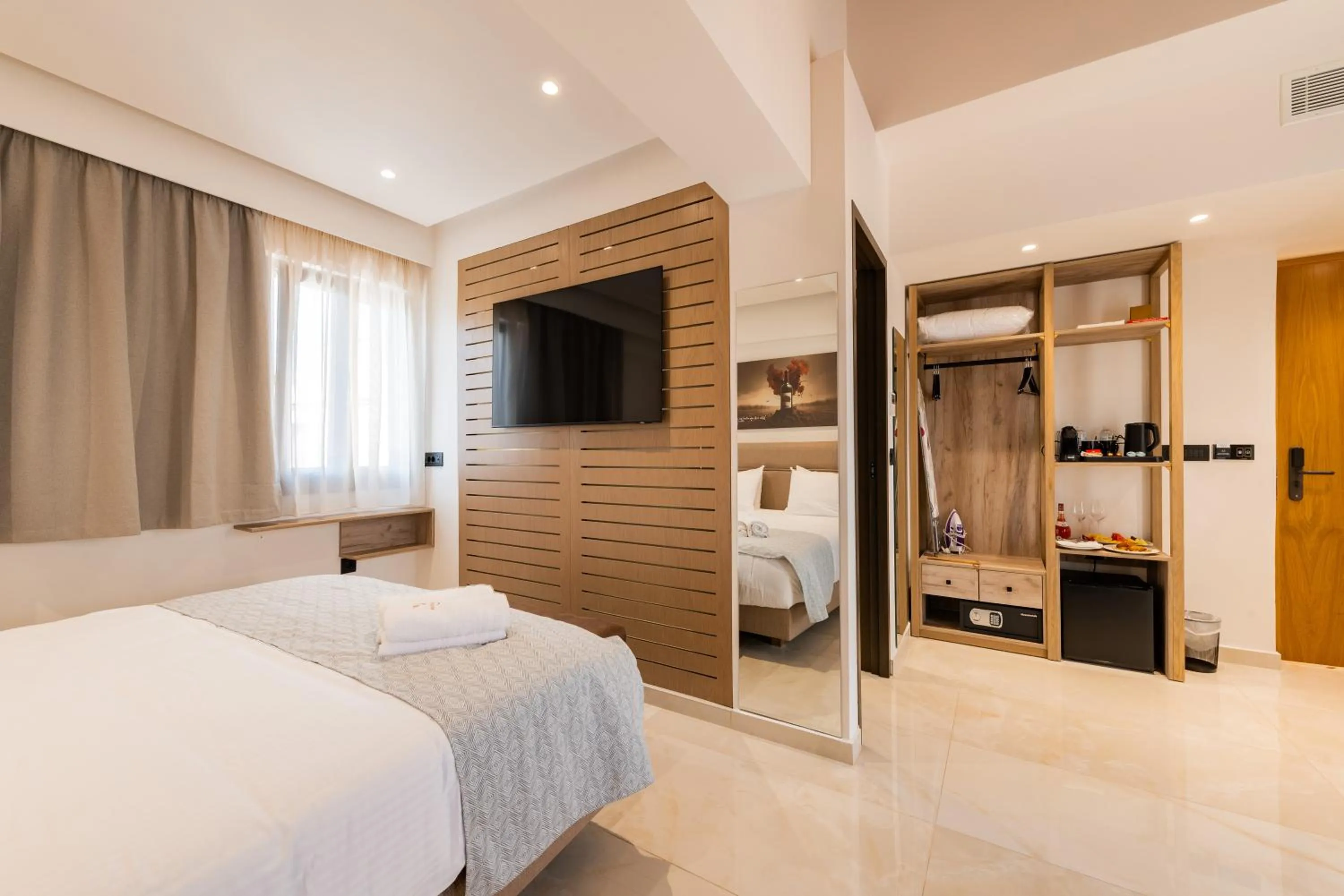 Bed in The Wine Hotel