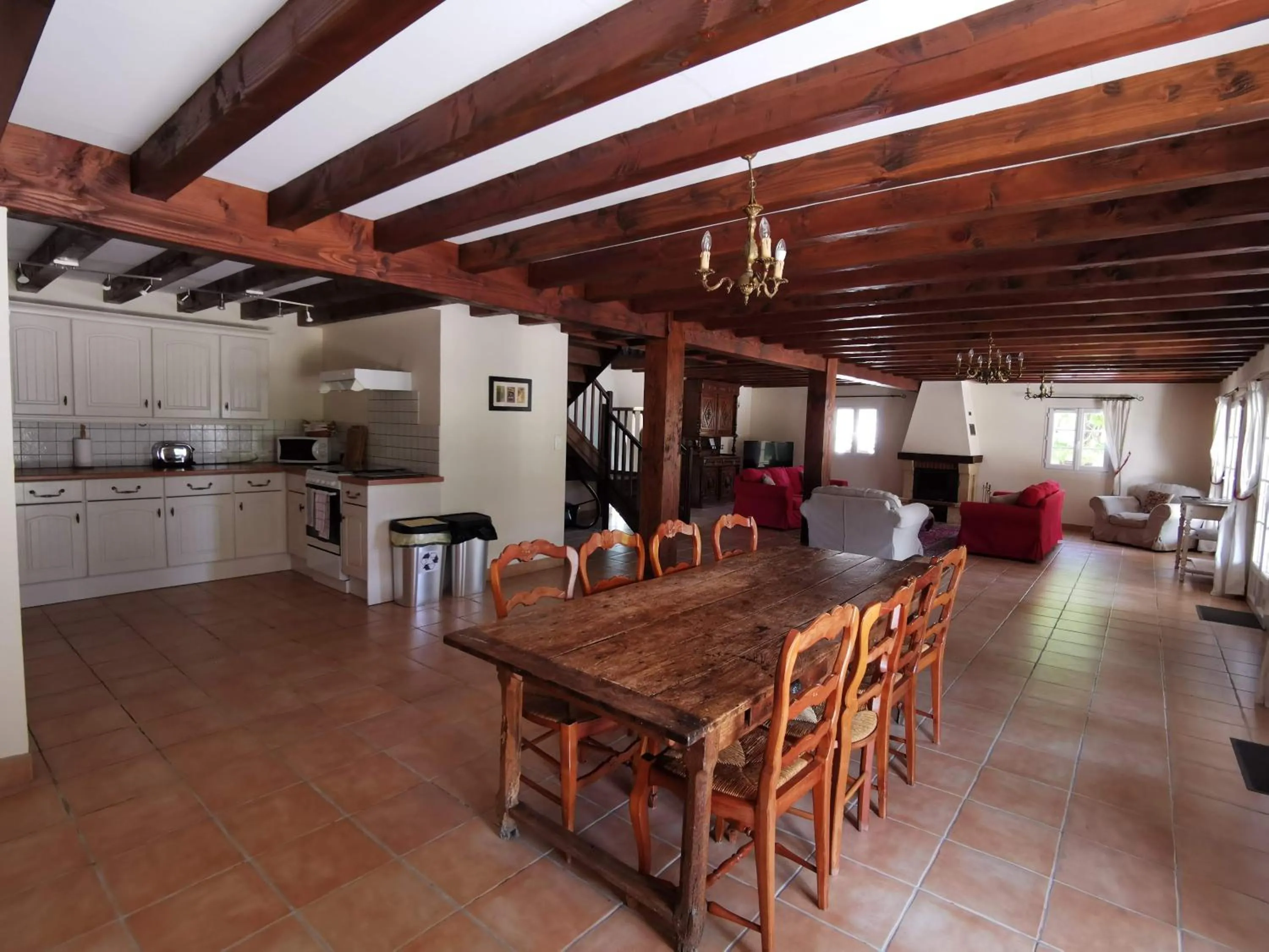 Dining area in L'Ancienne Distillerie
