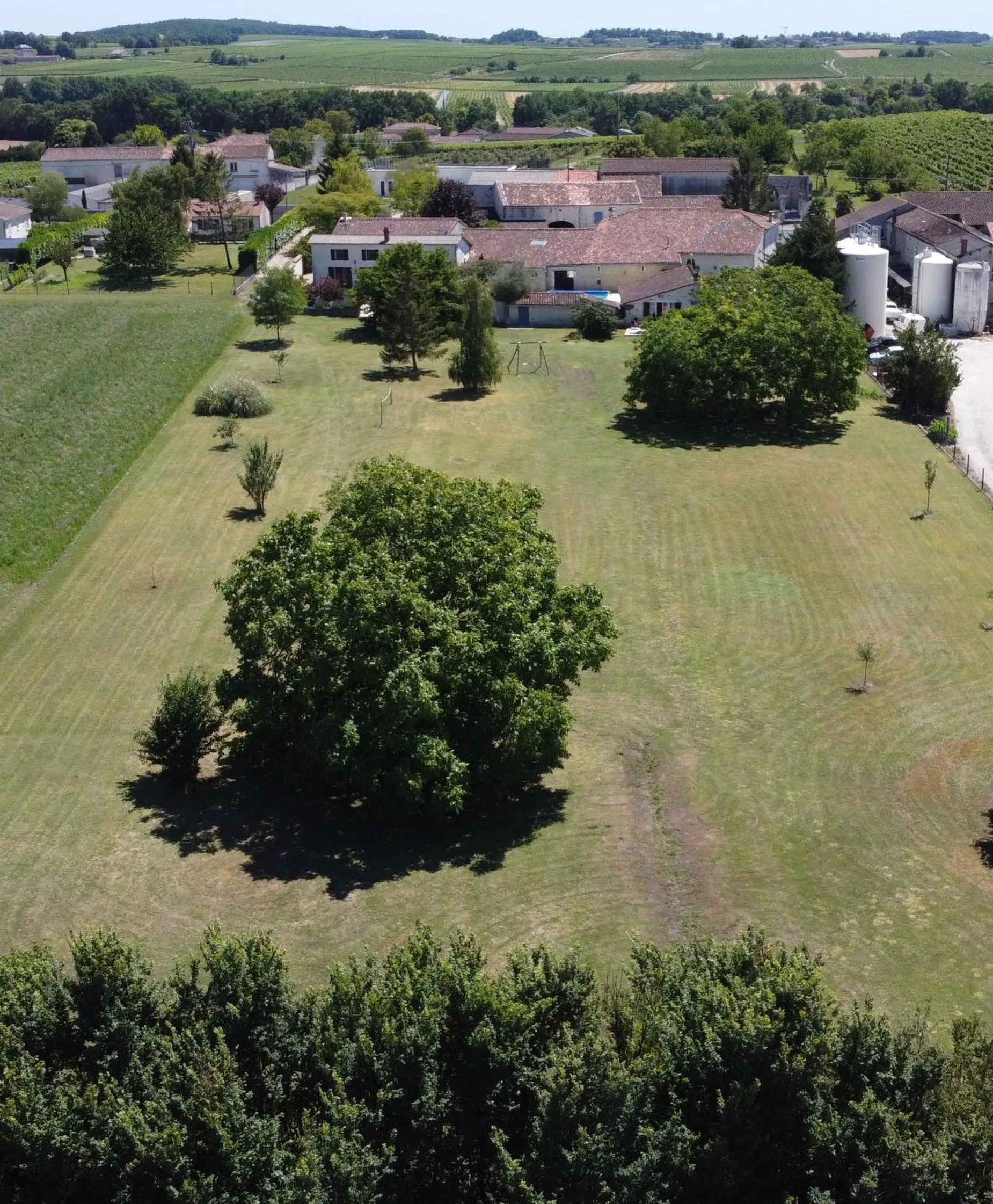 Bird's eye view in L'Ancienne Distillerie