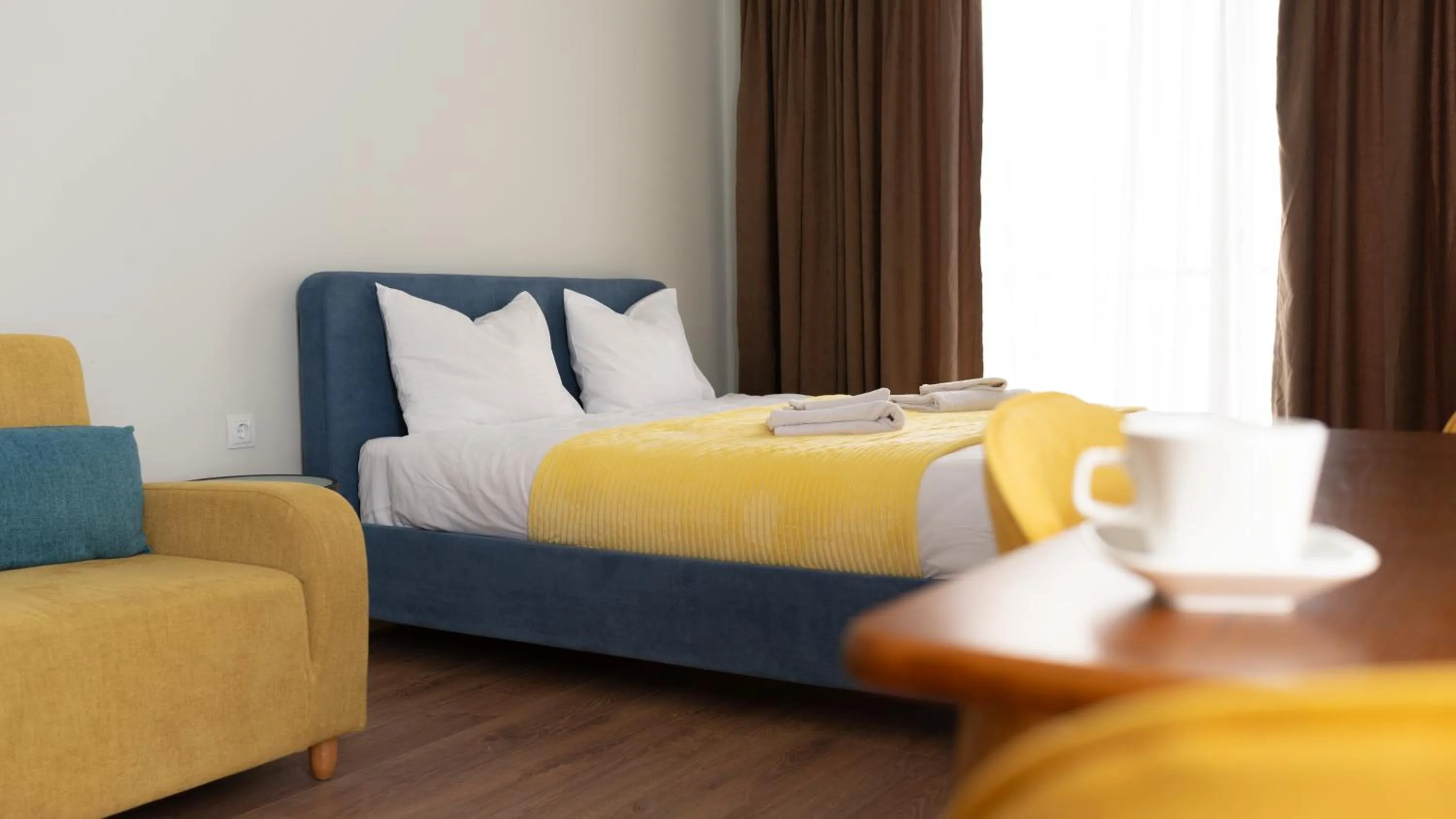 Bed in Gudauri Ski Resort - Twins Apartments