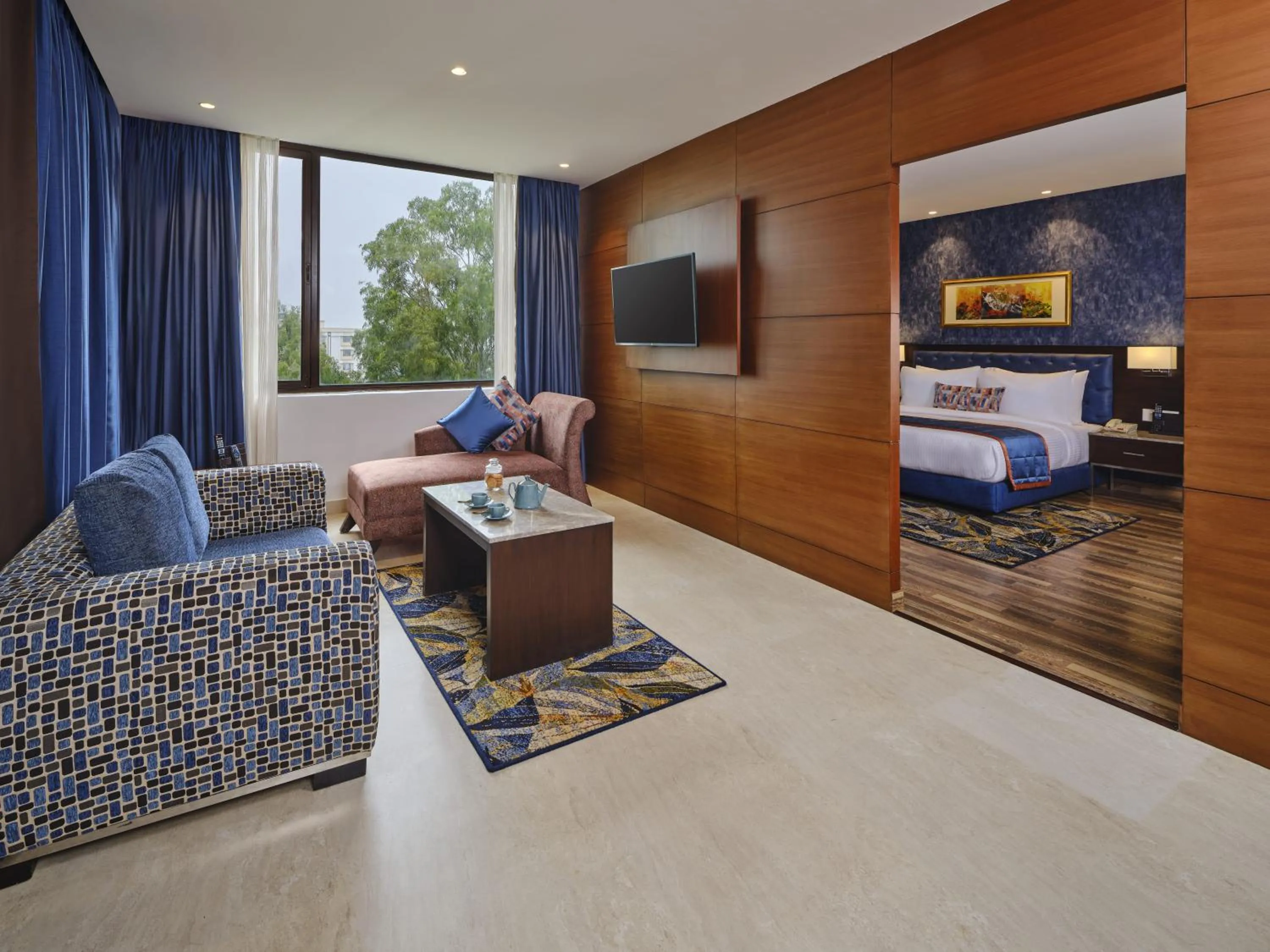 Living room in Fortune Park, Katra - Member ITC Hotels' Group