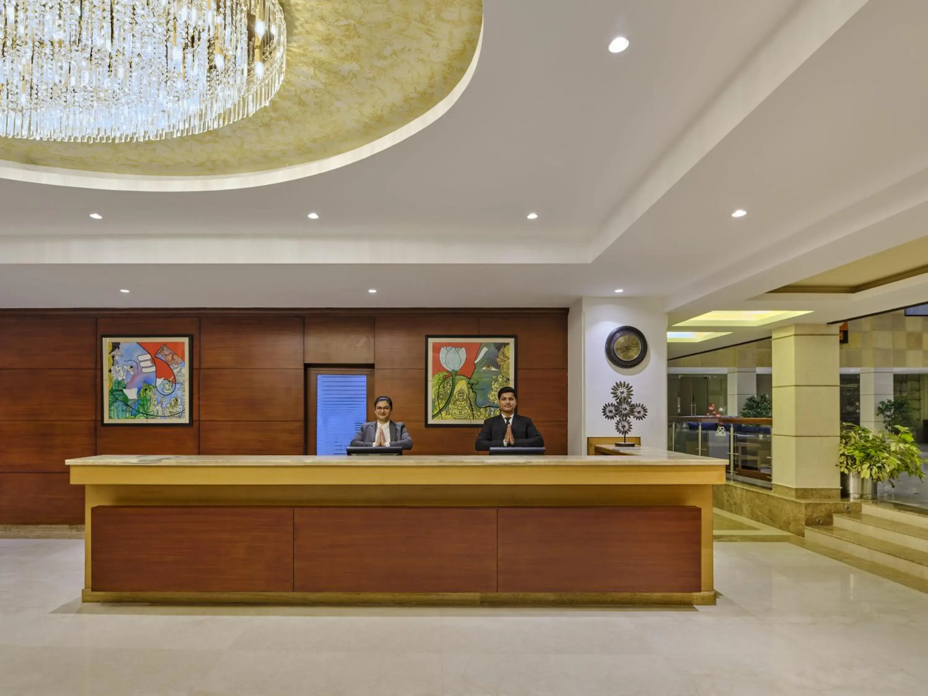 Lobby or reception in Fortune Park, Katra - Member ITC Hotels' Group Lobby or reception in Fortune Park, Katra - Member ITC Hotels' Group