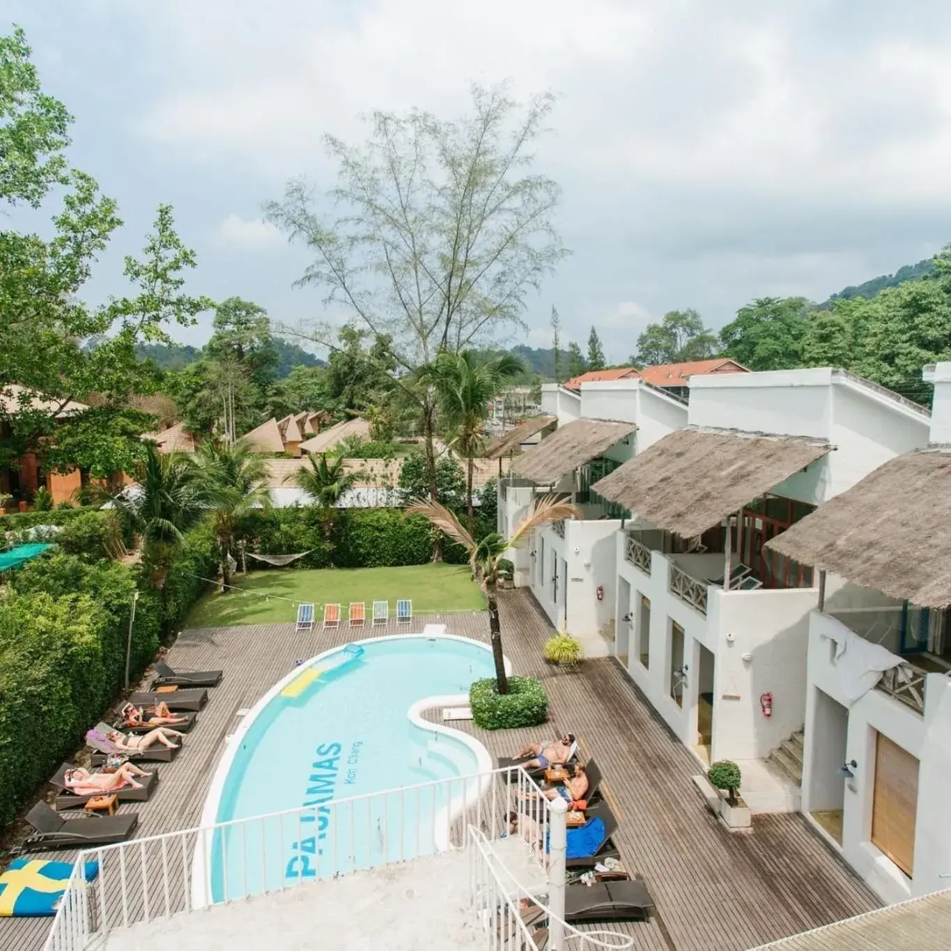 Swimming pool in Pajamas Koh Chang Swimming pool in Pajamas Koh Chang