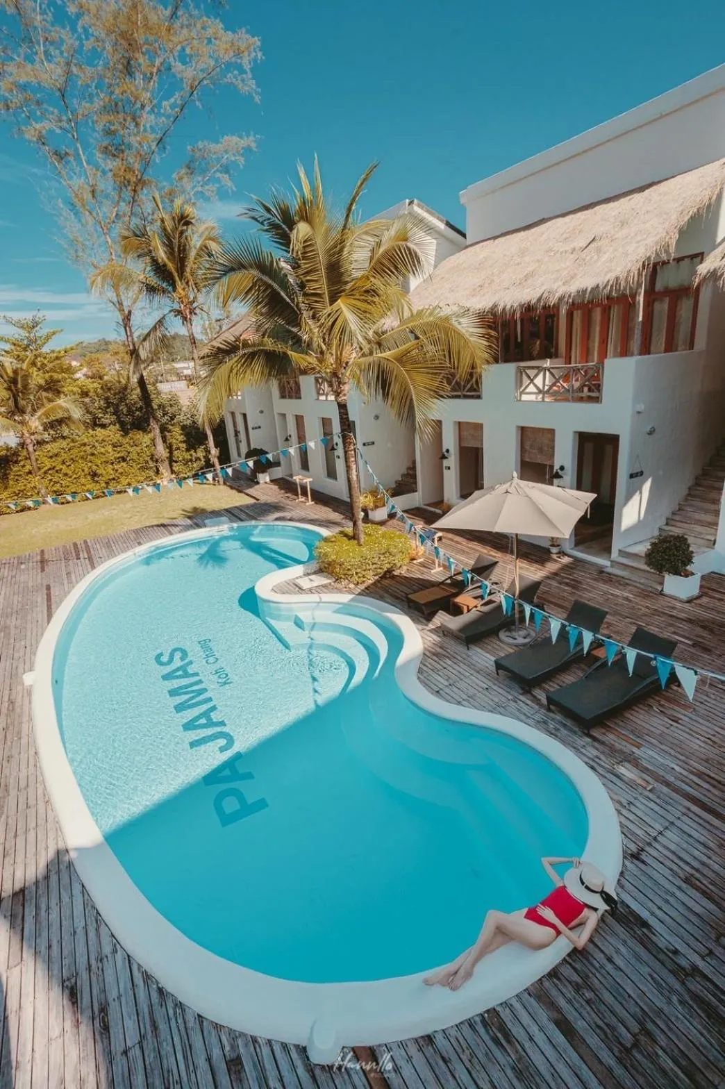 Swimming pool in Pajamas Koh Chang
