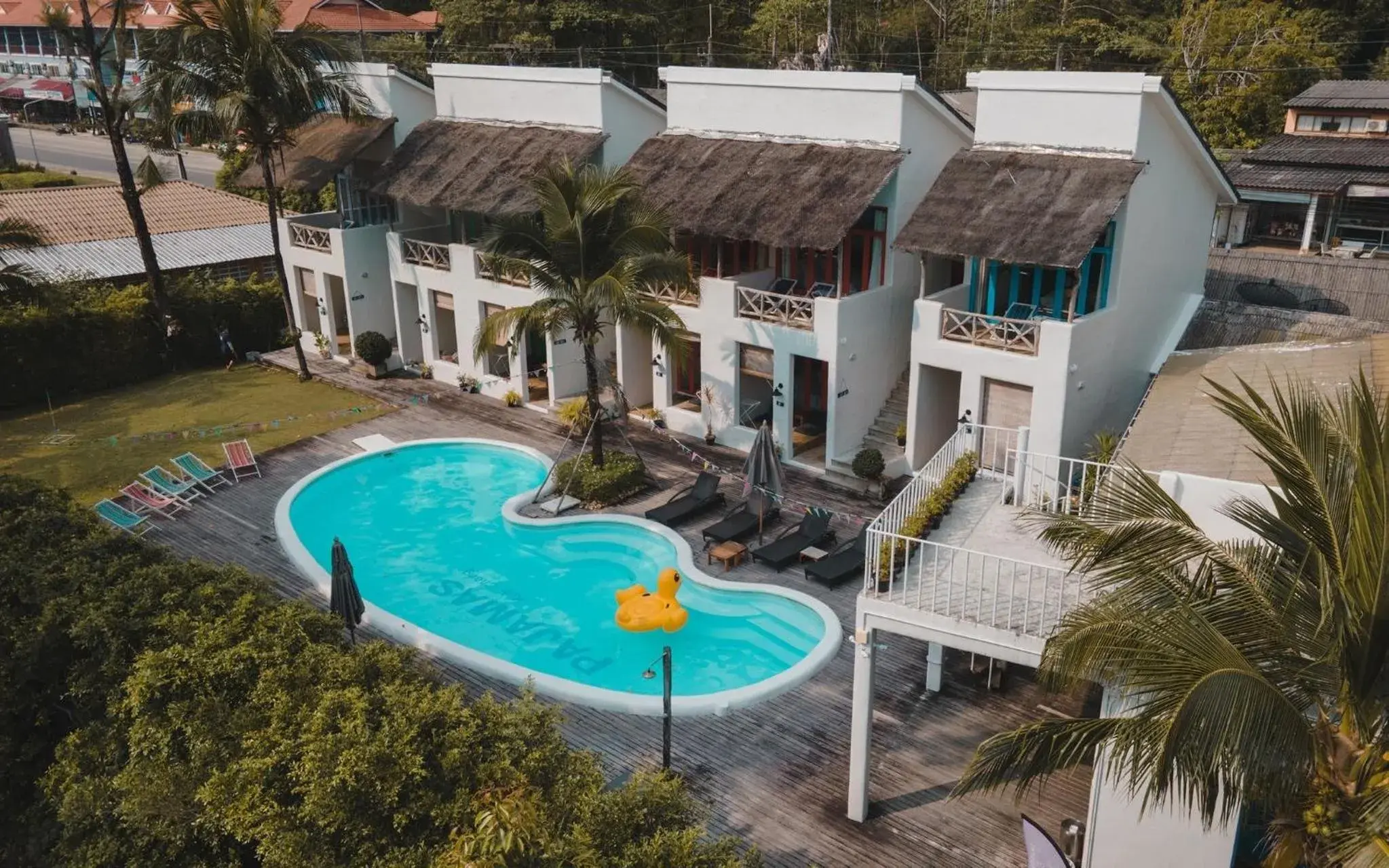 Swimming pool in Pajamas Koh Chang Swimming pool in Pajamas Koh Chang
