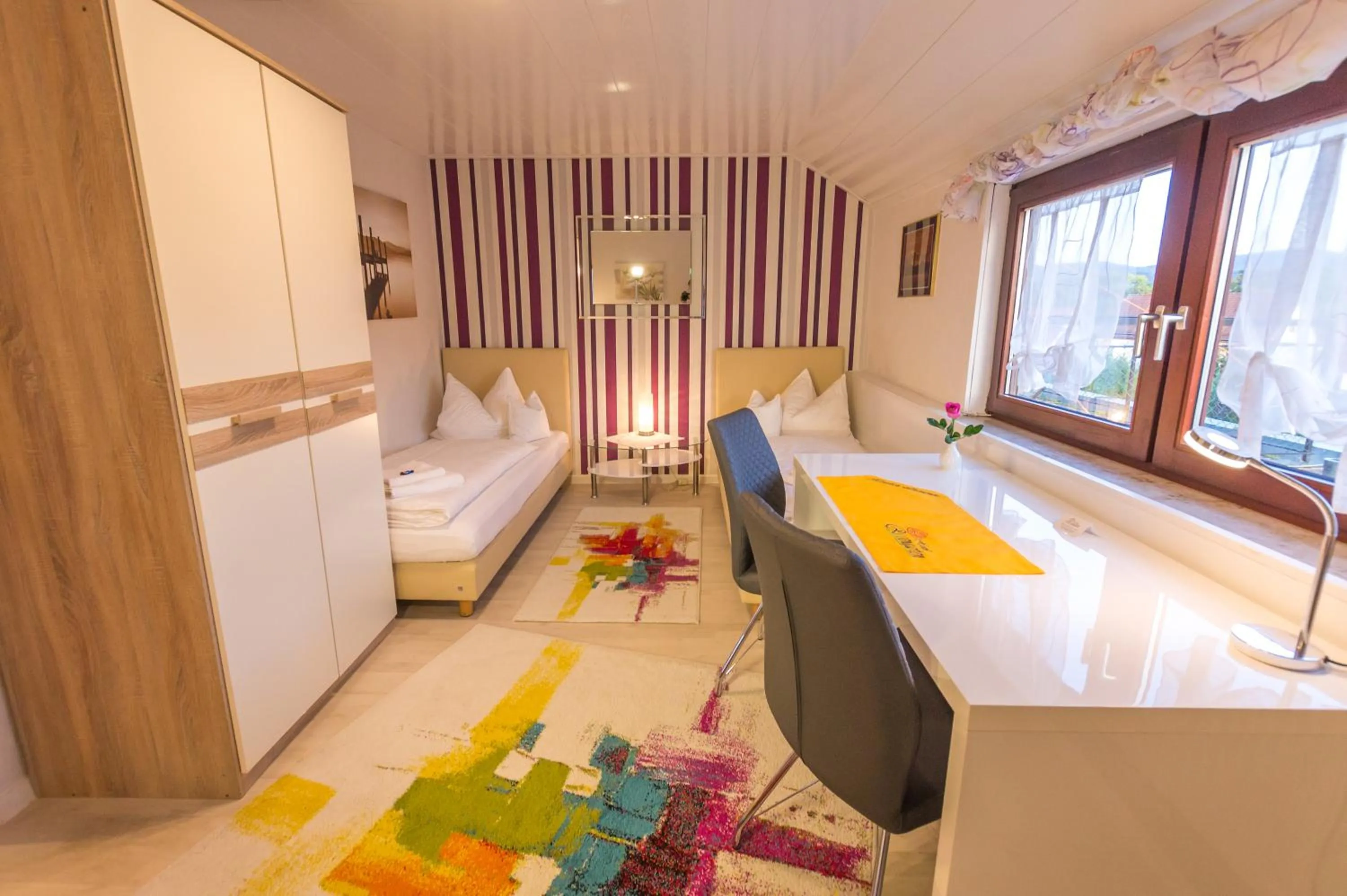 Photo of the whole room, Bed in Hotel Rosengarten