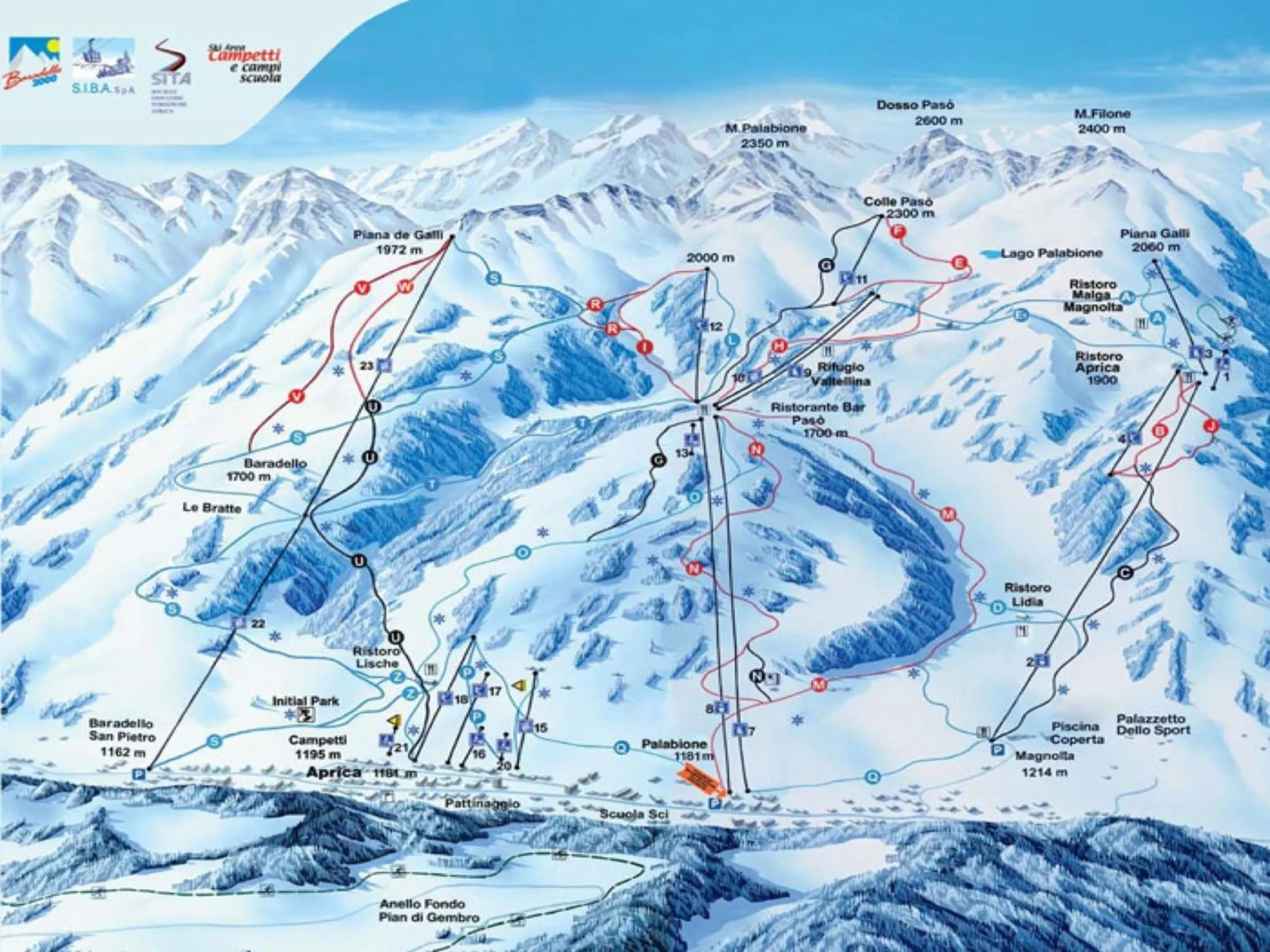Area and facilities in Hotel Ginepro