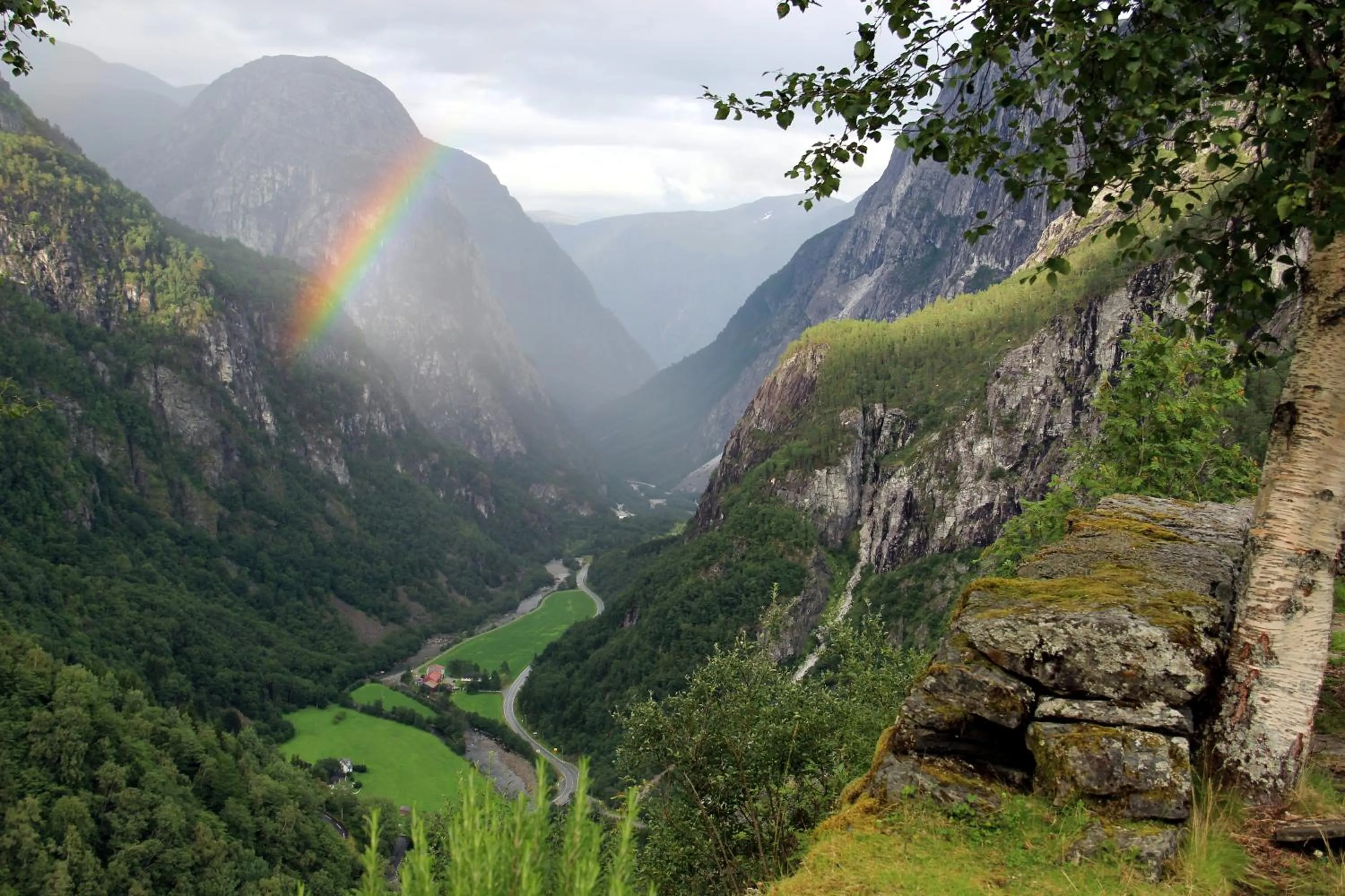 View (from property/room) in Stalheim Hotel