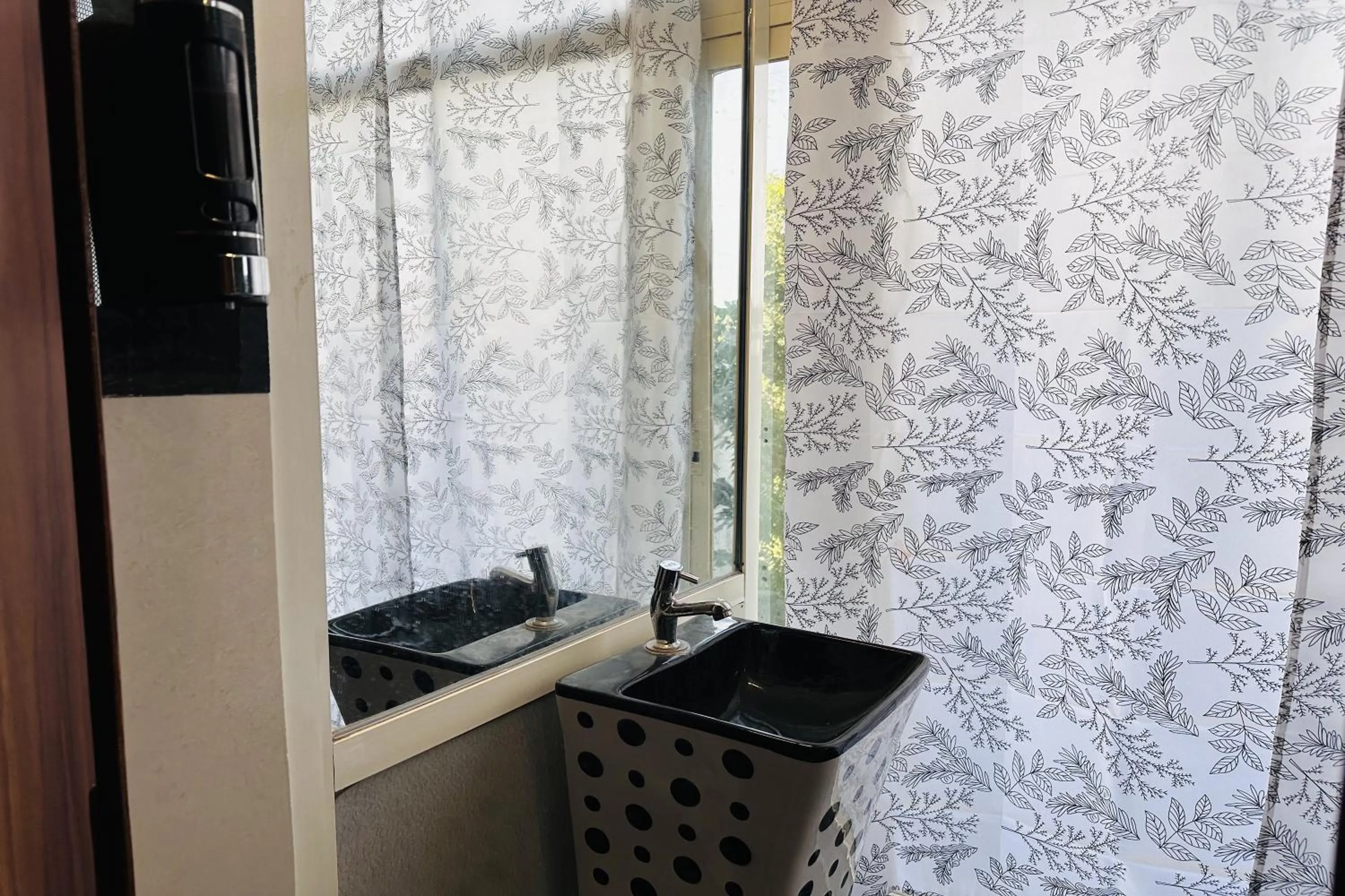 Bathroom in Hotel The Galaxy near Udaipur Airport