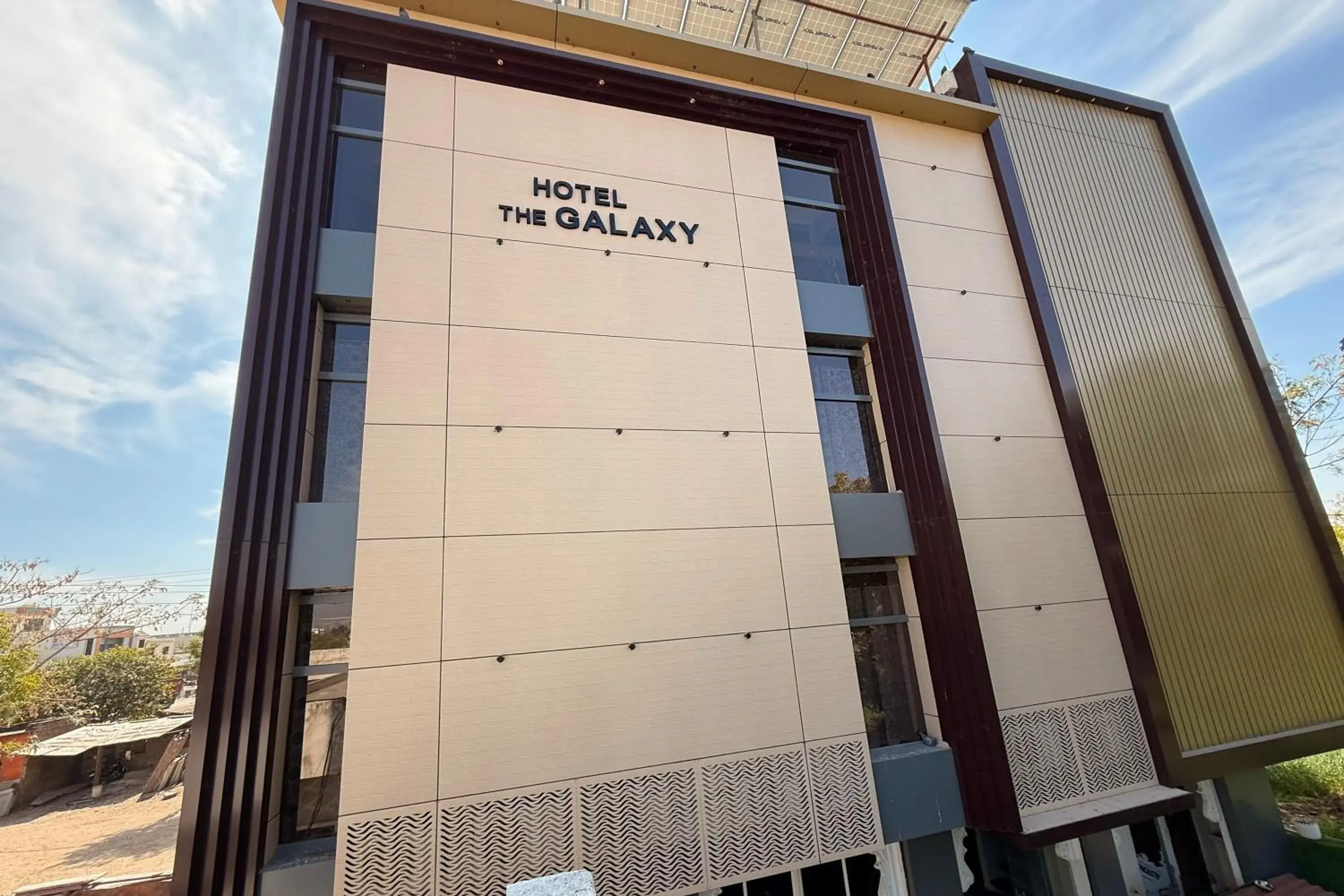 Facade/entrance in Hotel The Galaxy near Udaipur Airport Facade/entrance in Hotel The Galaxy near Udaipur Airport