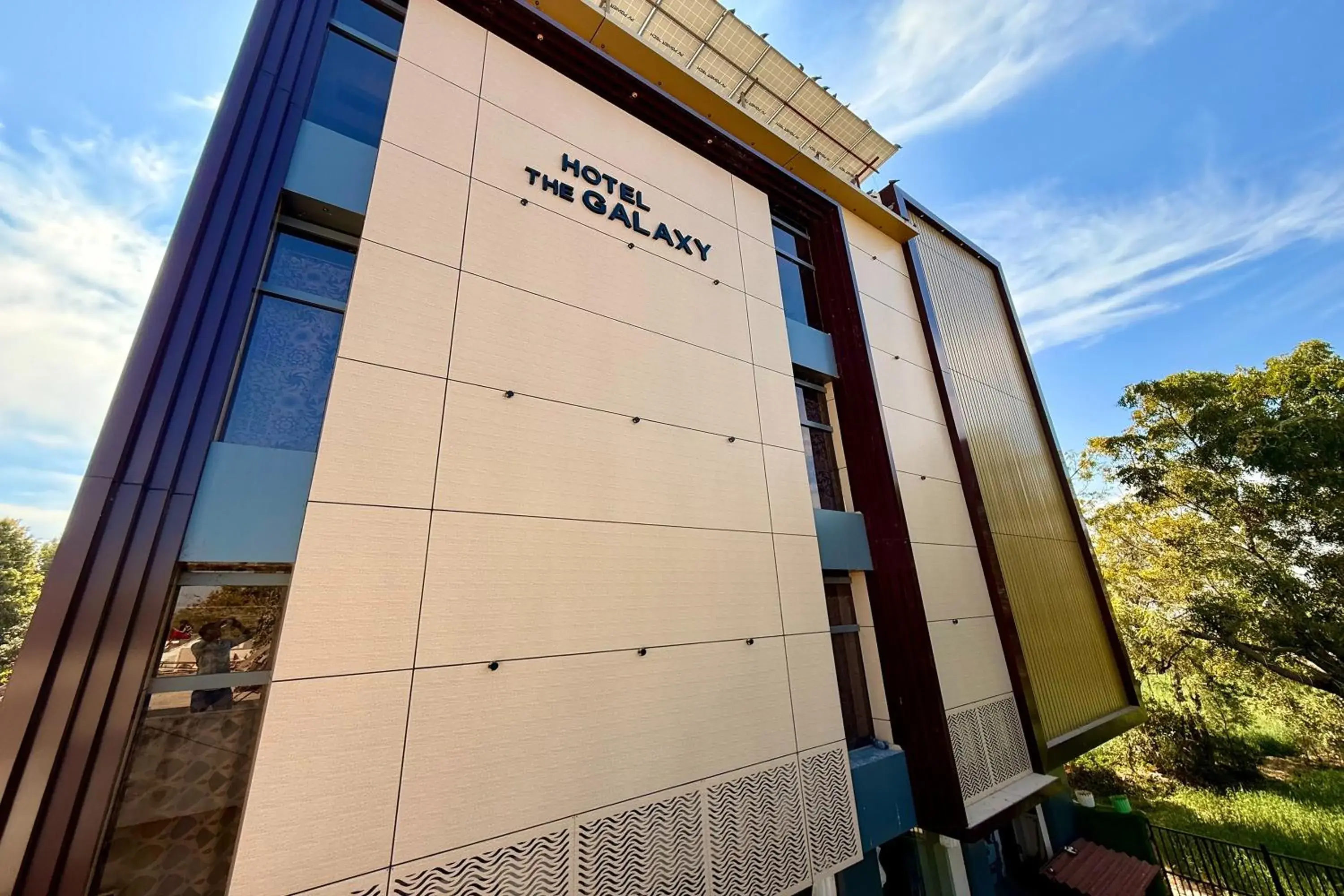 Property building in Hotel The Galaxy near Udaipur Airport Property building in Hotel The Galaxy near Udaipur Airport