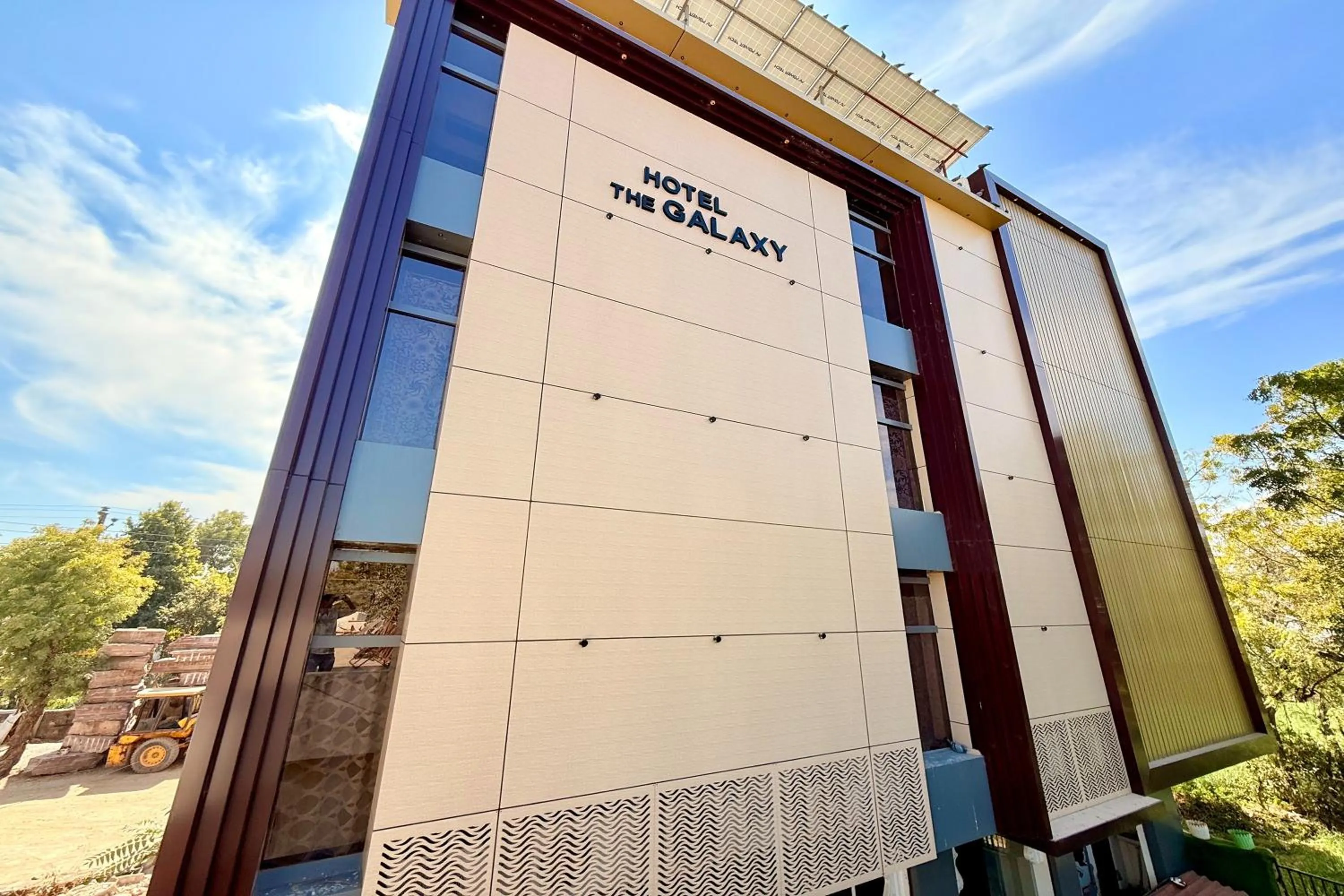 Property building in Hotel The Galaxy near Udaipur Airport