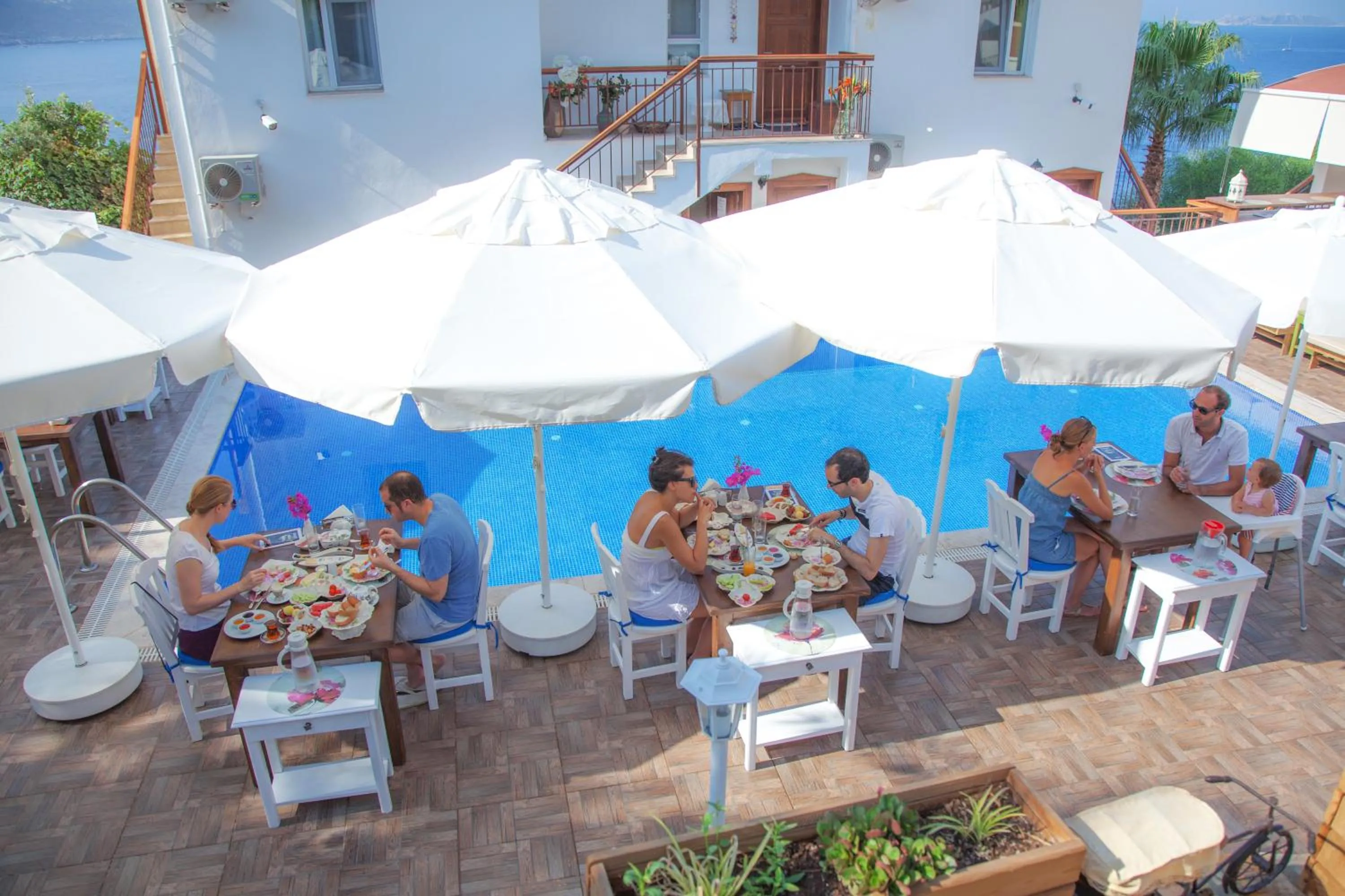 Breakfast in Sunset Villa Hotel