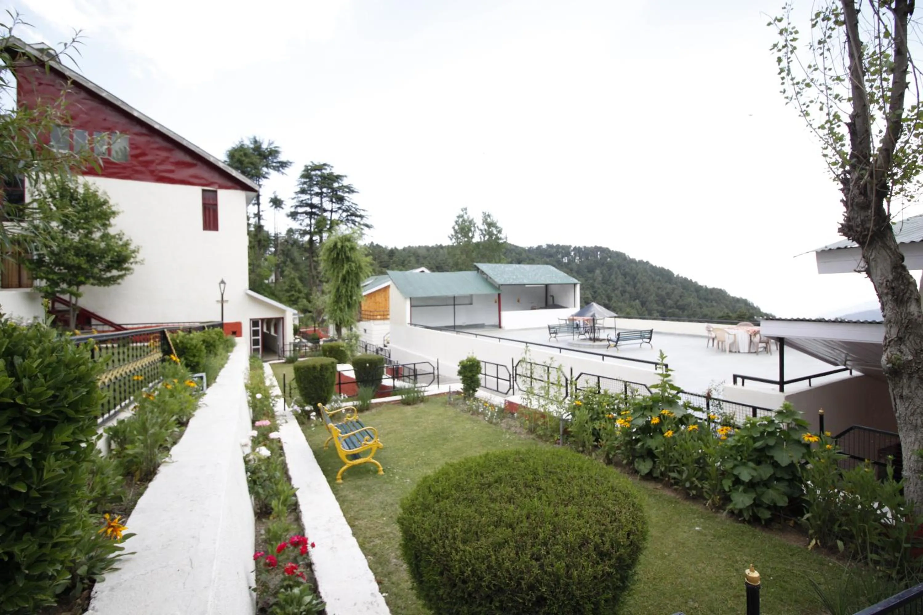 Balcony/Terrace in Vardaan Hotels - PatniTop