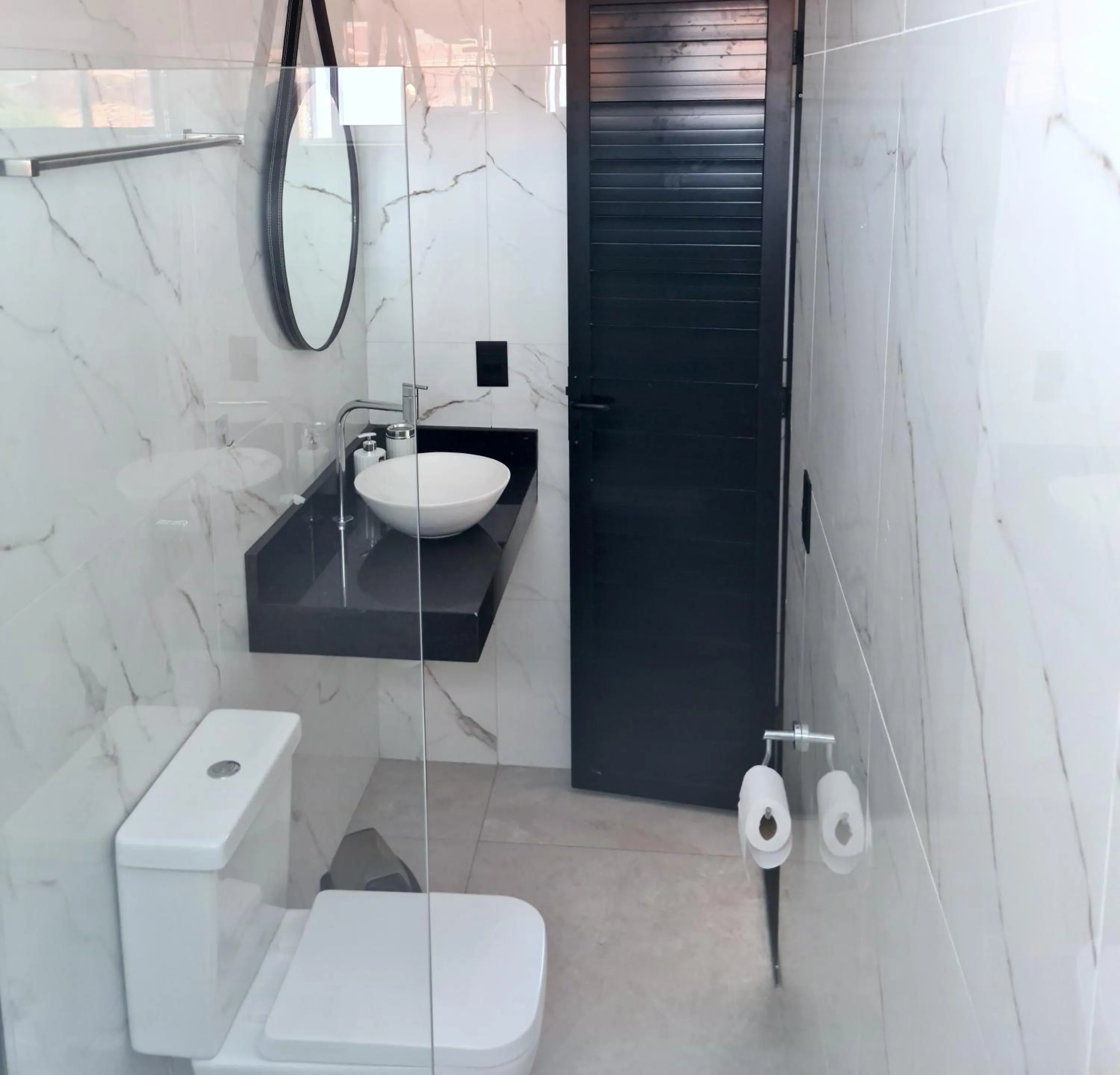 Bathroom in B&B Pousada Swiss Residence