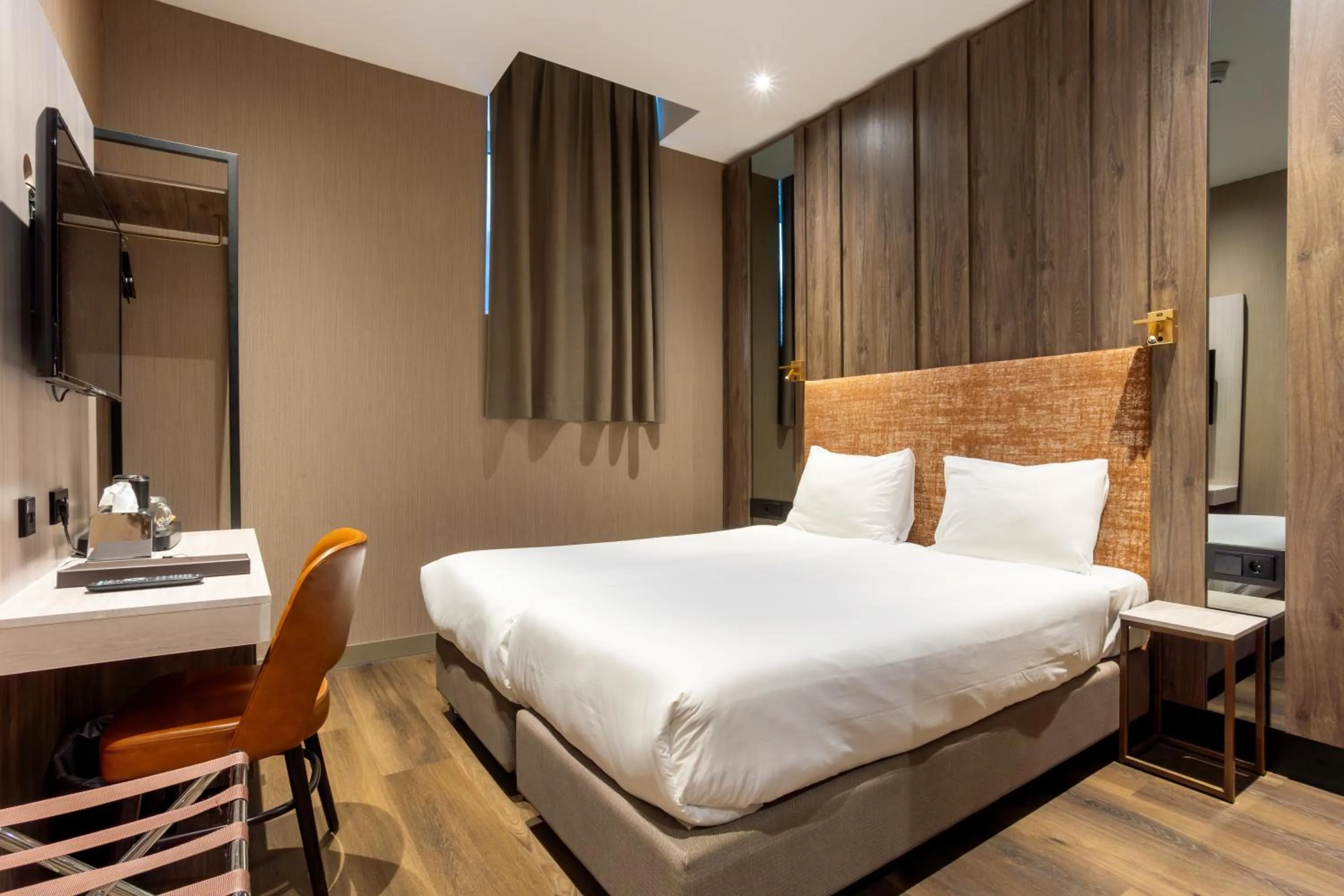 Bed in Dream Hotel Amsterdam