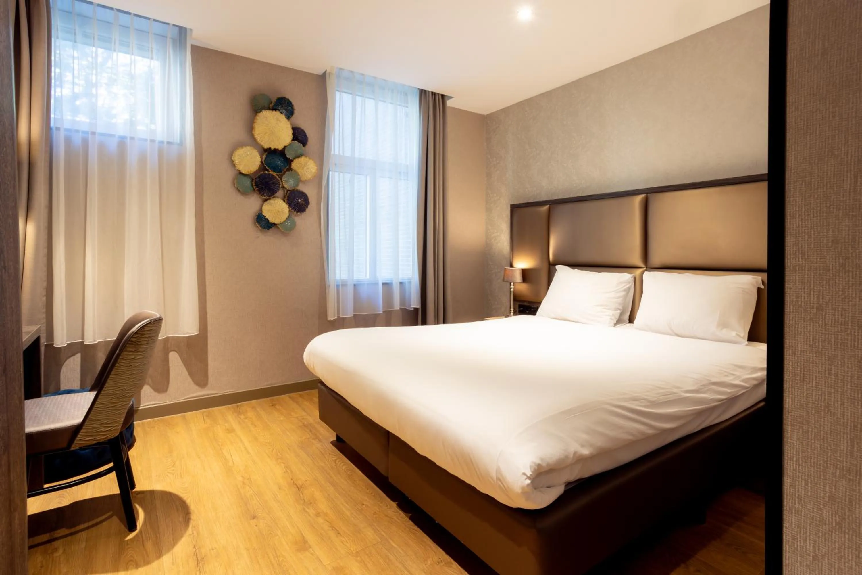 Bed in Dream Hotel Amsterdam