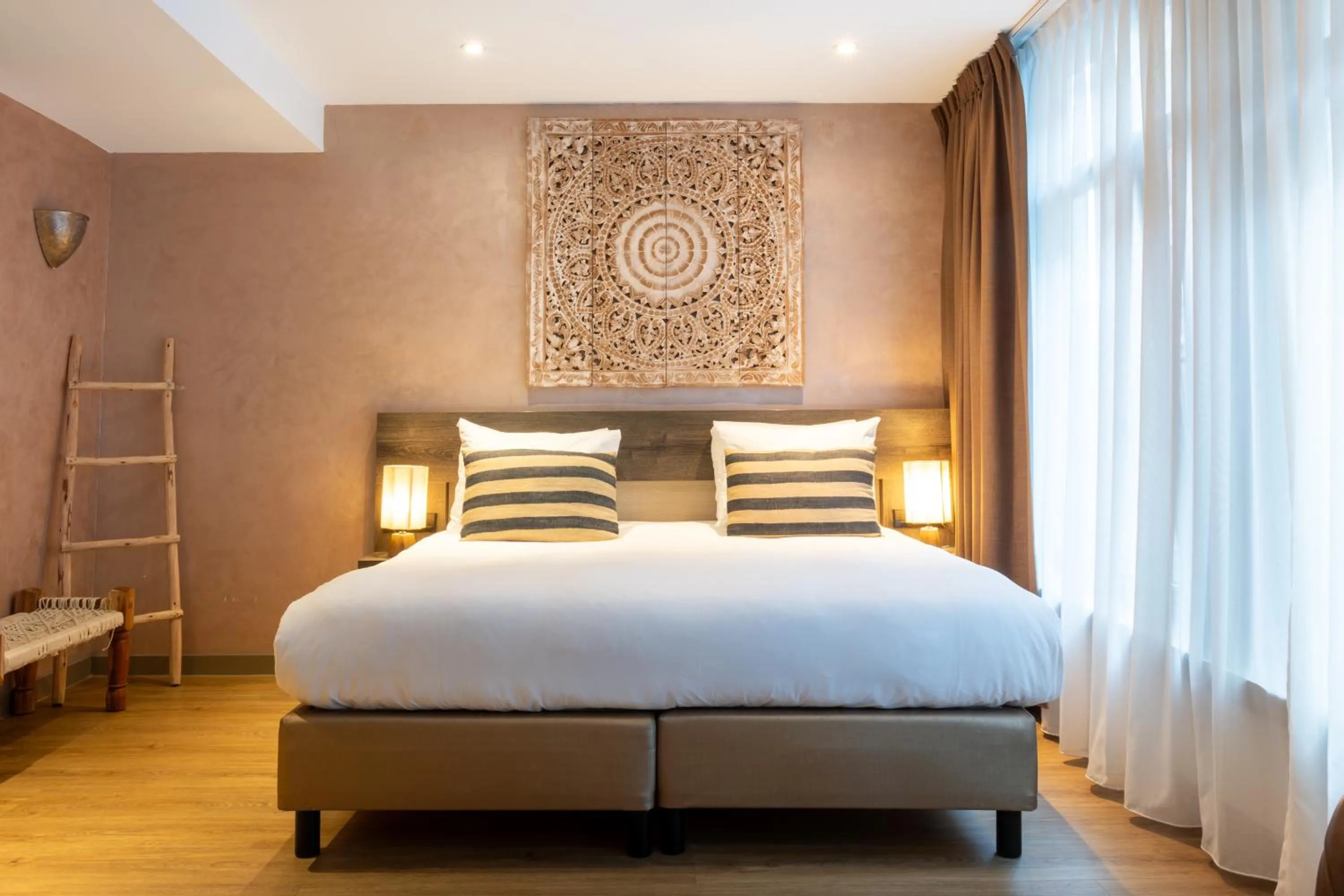 Bed in Dream Hotel Amsterdam