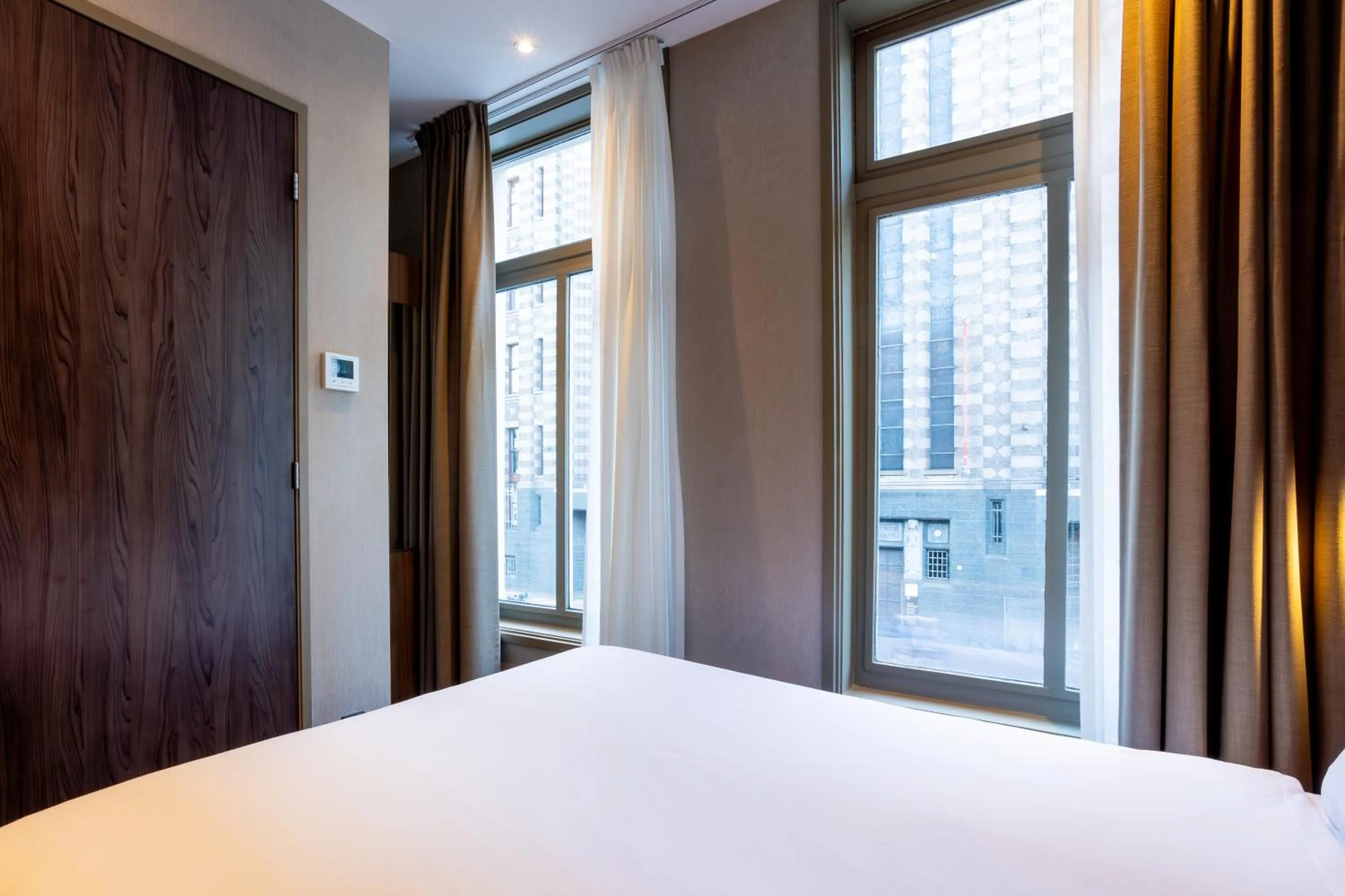 Bed in Dream Hotel Amsterdam