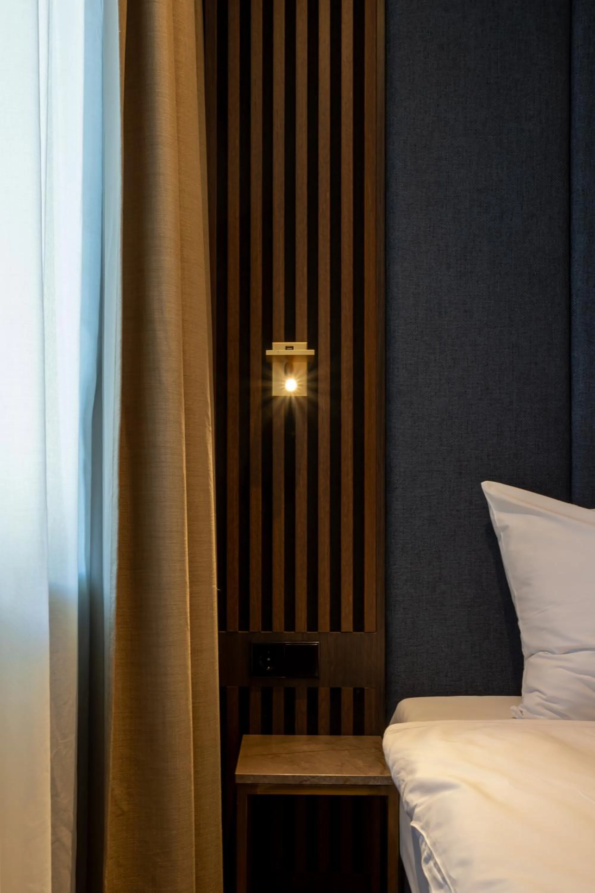 Bed in Dream Hotel Amsterdam