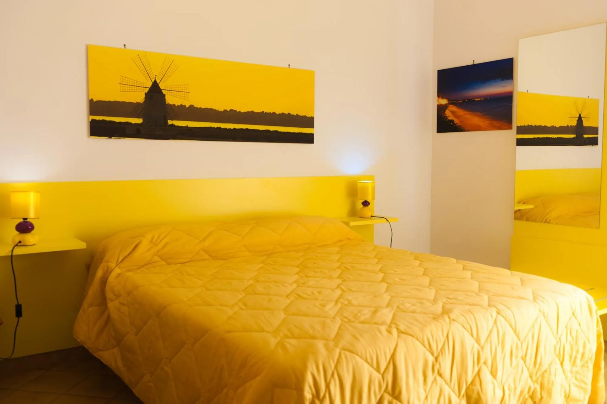 Shower, Bed in Bed and Breakfast Sapore di Sale