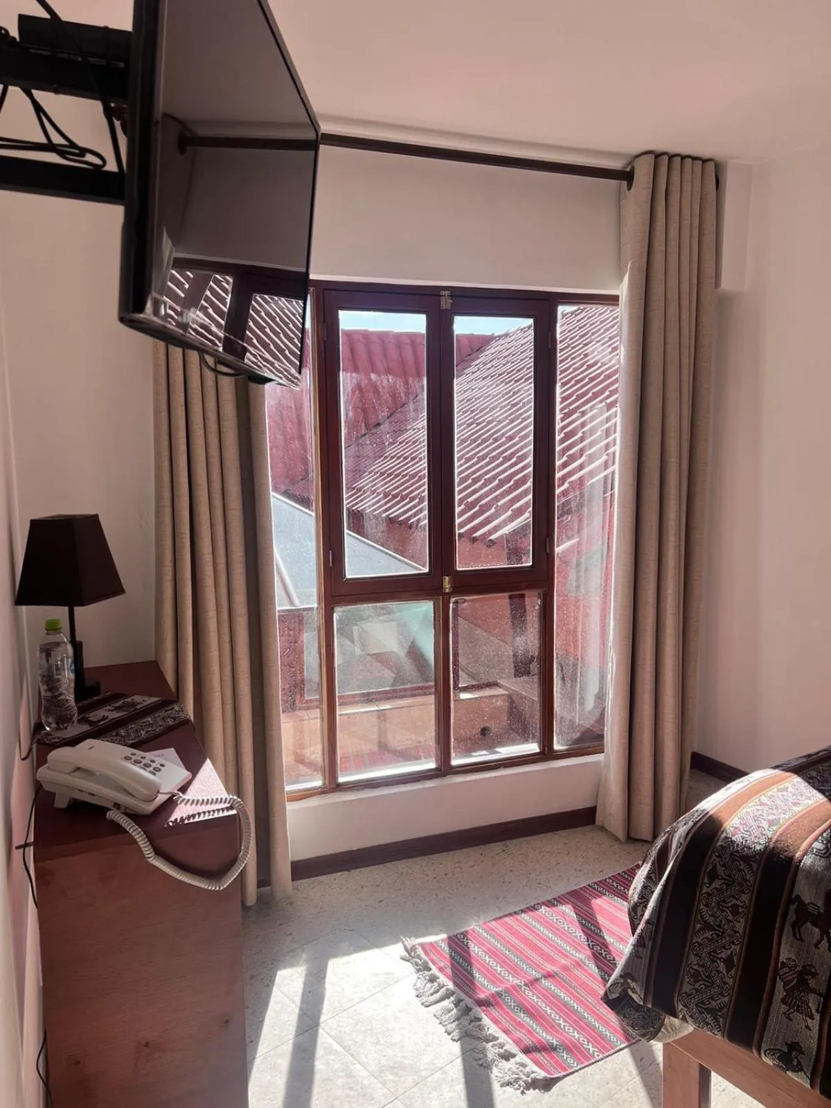 Bed in VIRREYES HOTEL