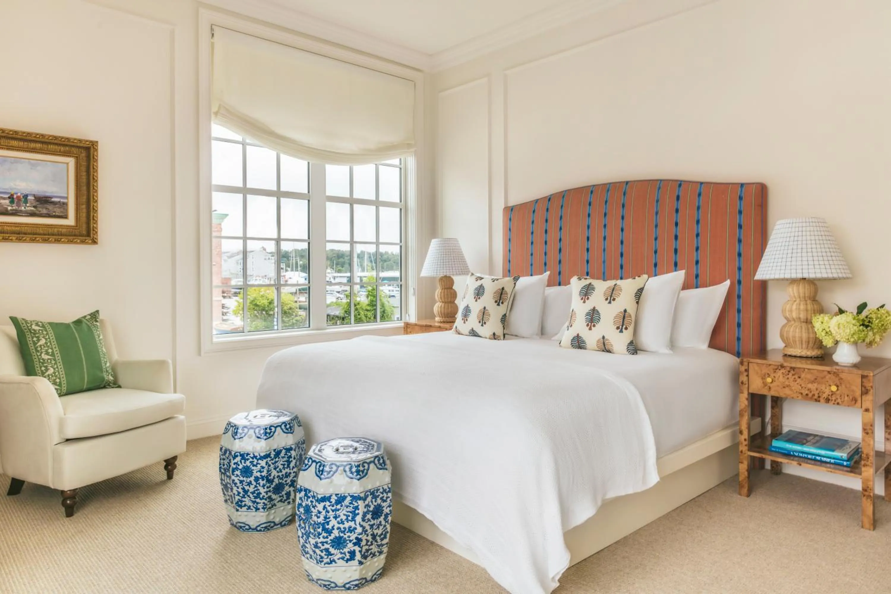Bedroom, Bed in Gardiner House