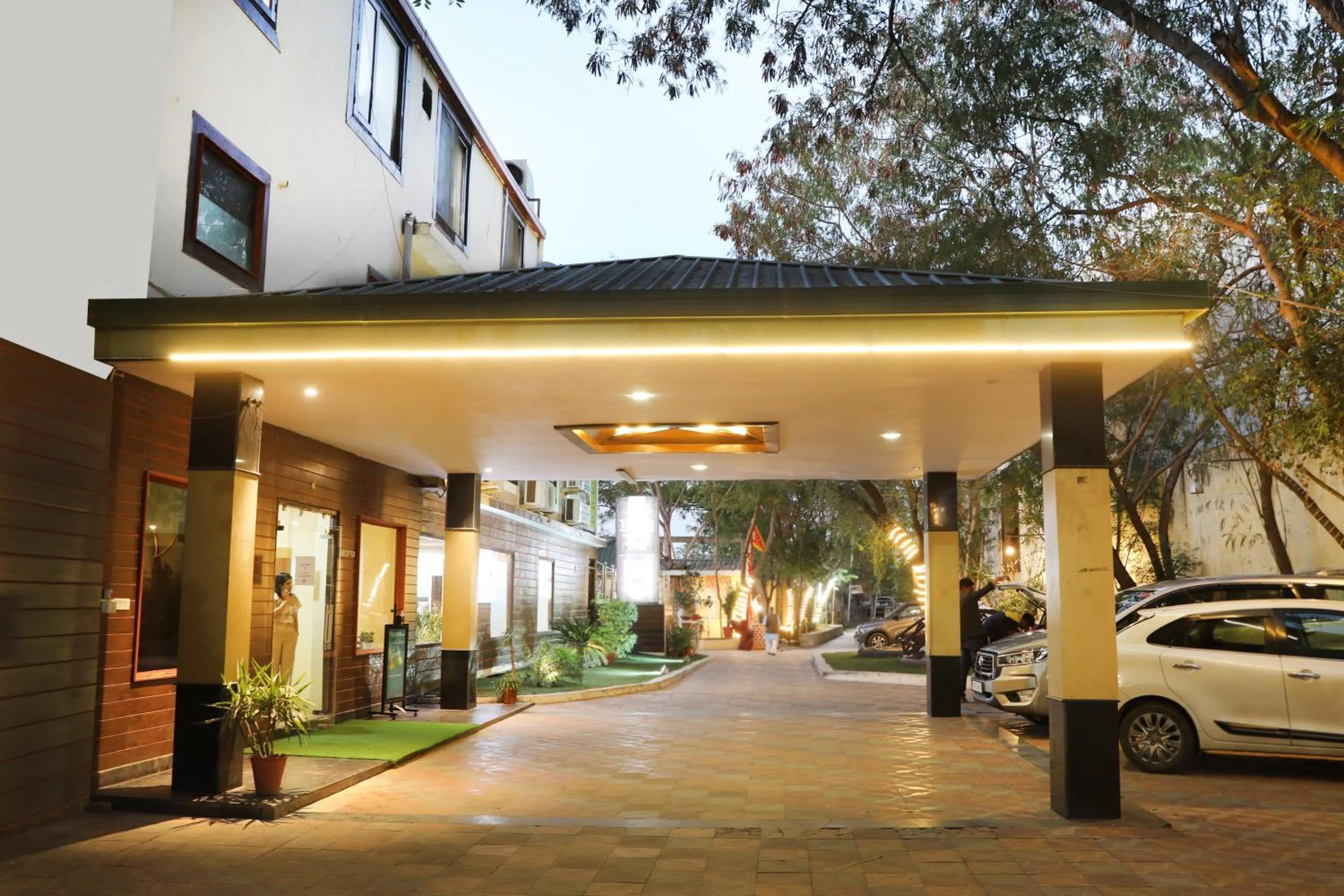 Facade/entrance in The Byke Grassfield Resort with Outdoor Pool, Shyam Nagar, Jaipur