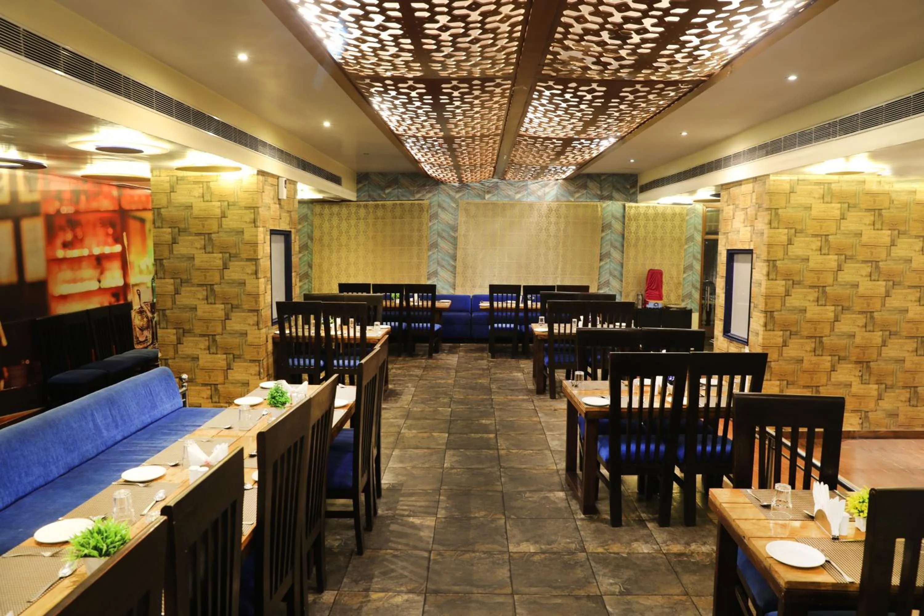 Restaurant/places to eat in The Byke Grassfield Resort with Outdoor Pool, Shyam Nagar, Jaipur
