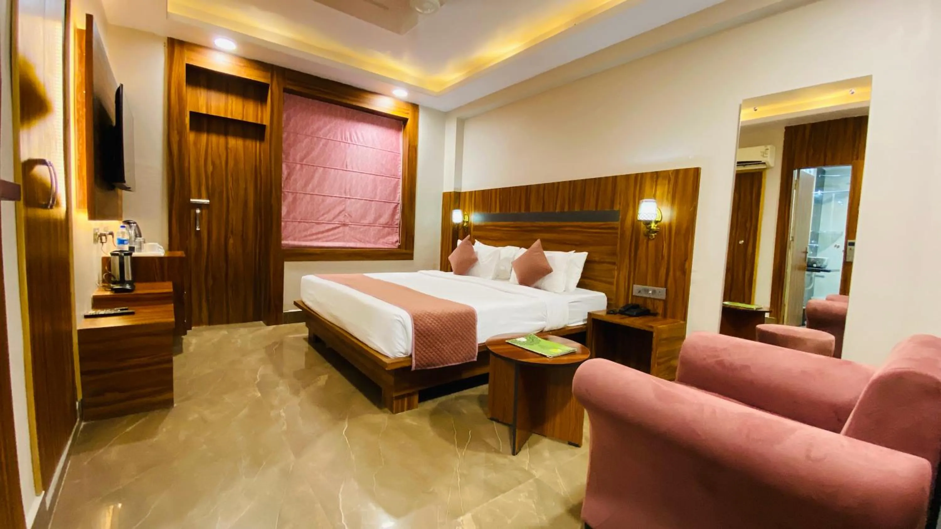 Bed in The Byke Grassfield Resort with Outdoor Pool, Shyam Nagar, Jaipur