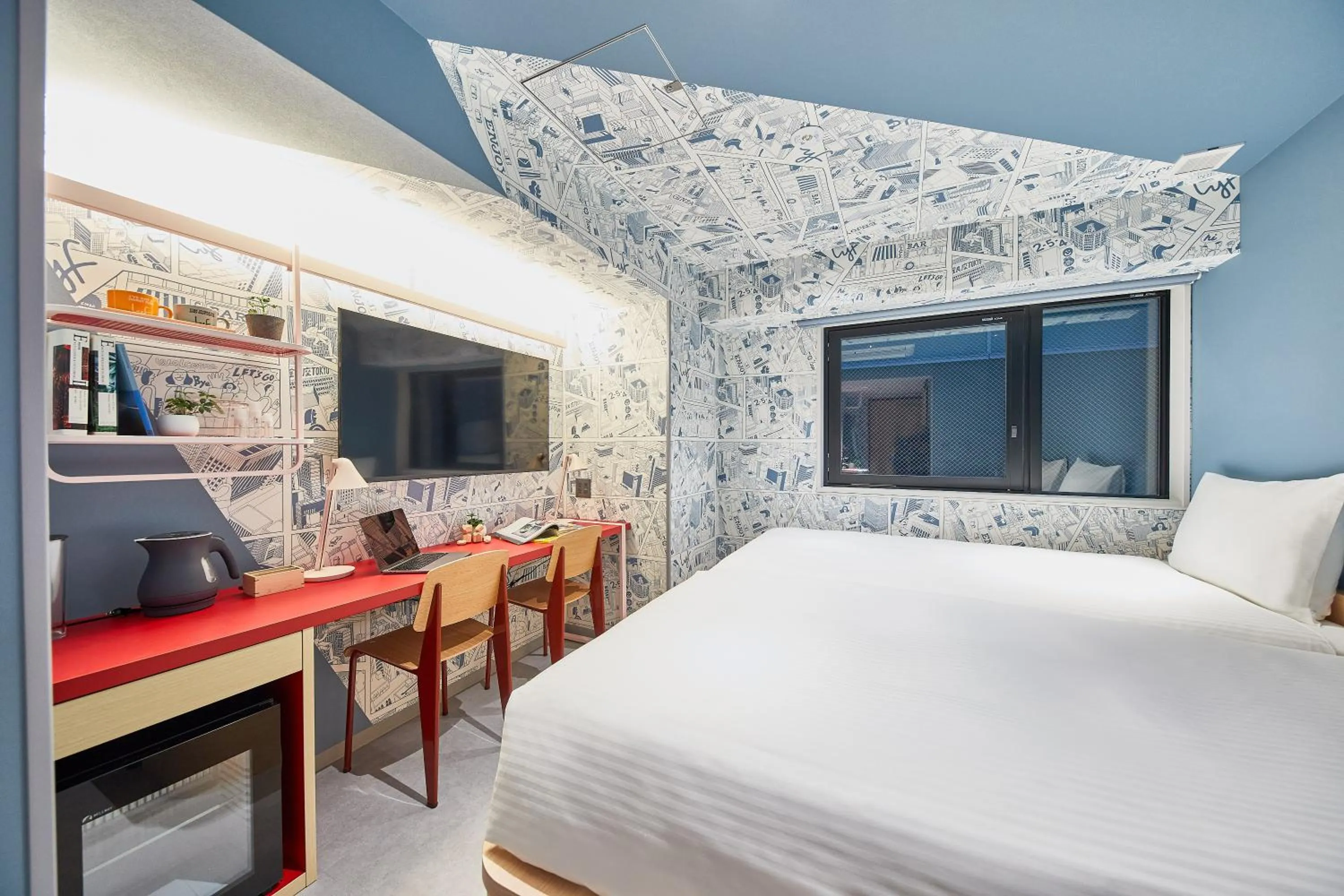 Photo of the whole room, Bed in lyf Ginza Tokyo