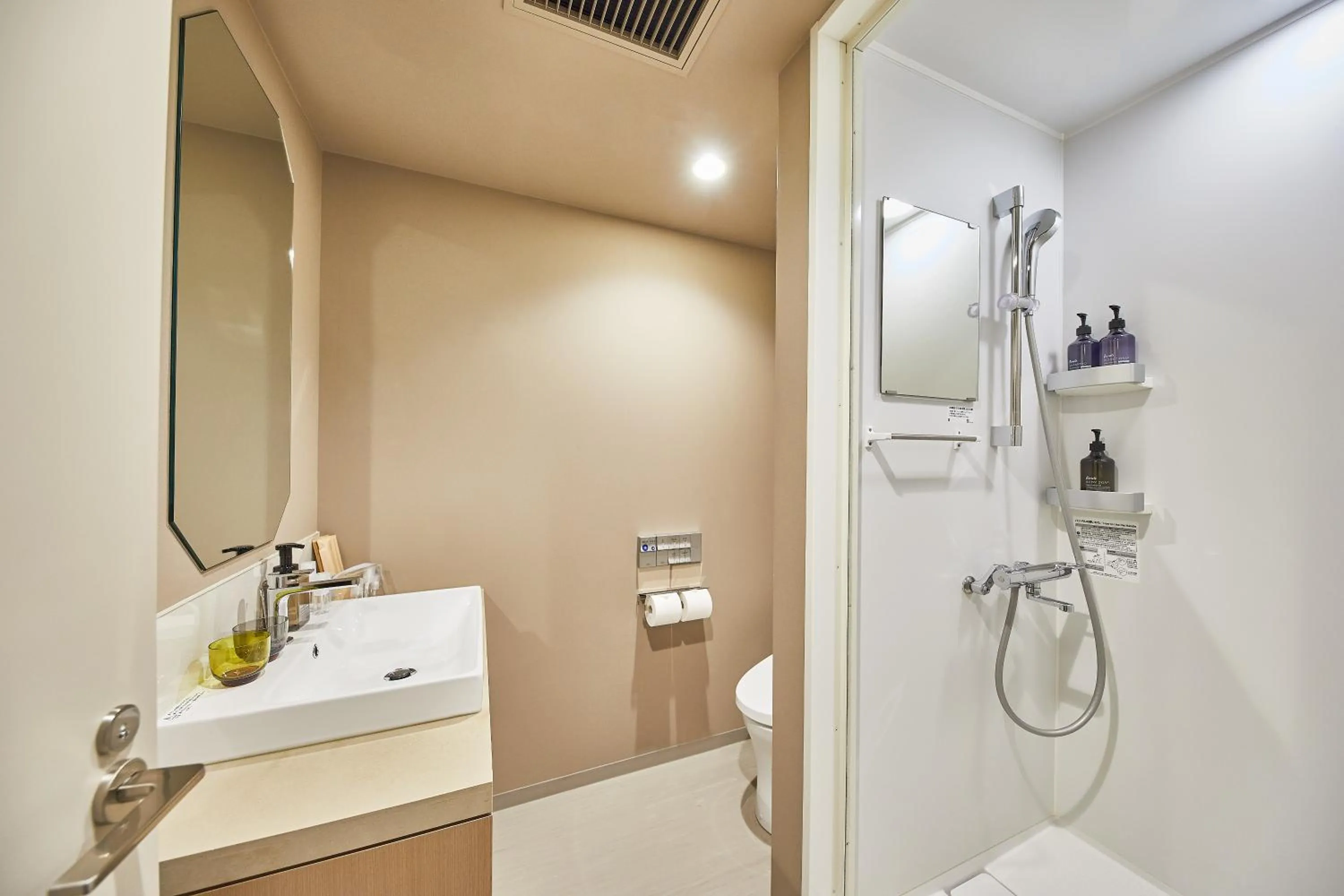 Bathroom in lyf Ginza Tokyo